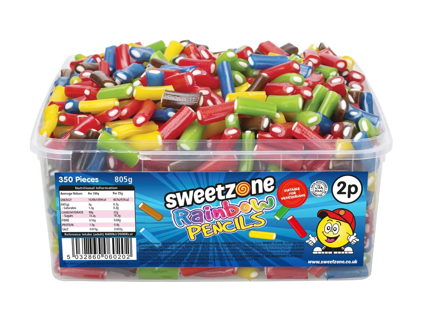 Sweetzone VEGAN RANGE, Pencils, Candy Floss, Belts, Lollies, Chews, Jelly Halal HMC Certified Sweets - image 3