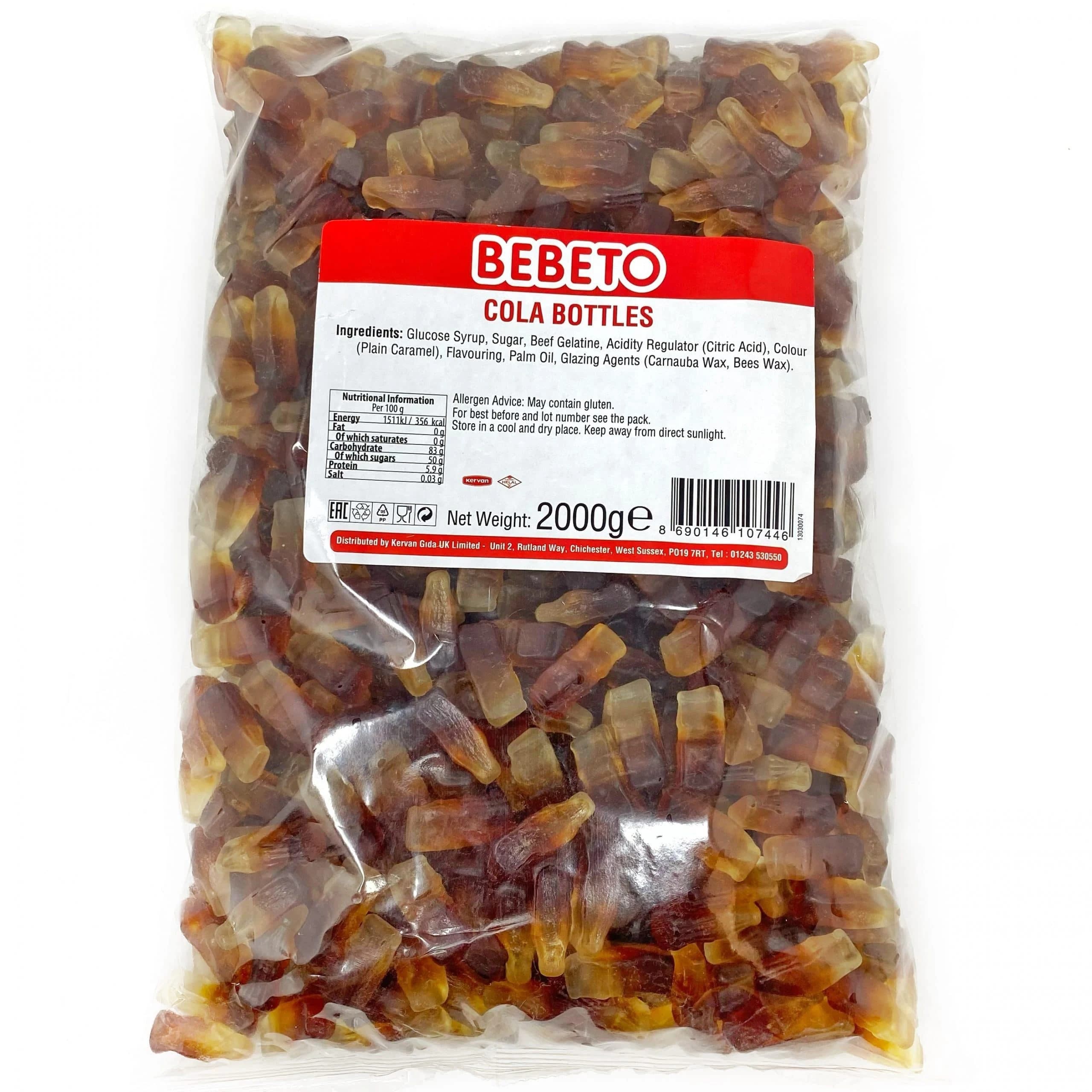 Strawberry Pencils, Gummy Teddy Bears Bebeto 1KG & 2KG Bags Full Range Halal Certified Sweets