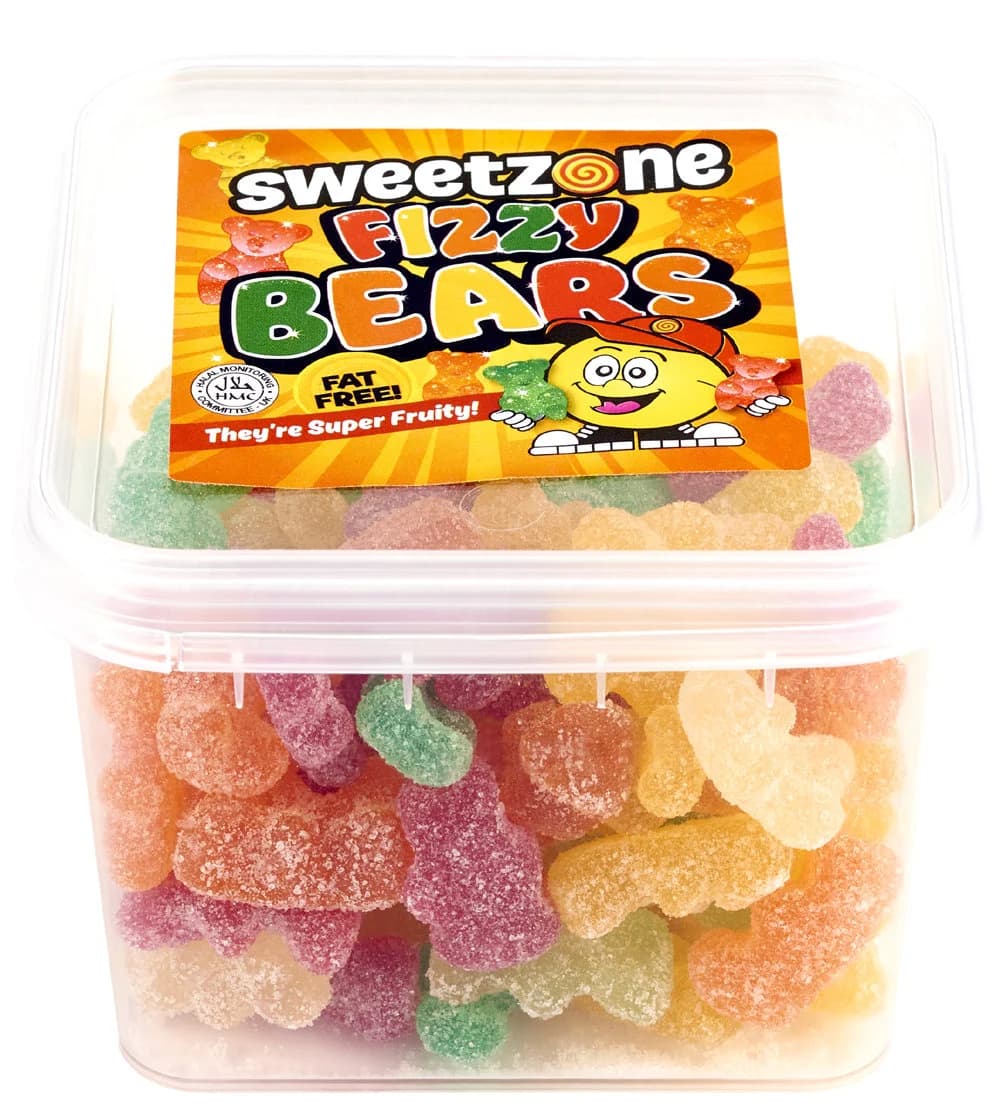 RETRO SWEETS Sour Bears, Blue Raspberry Special Occasions EID Kids Party 170g