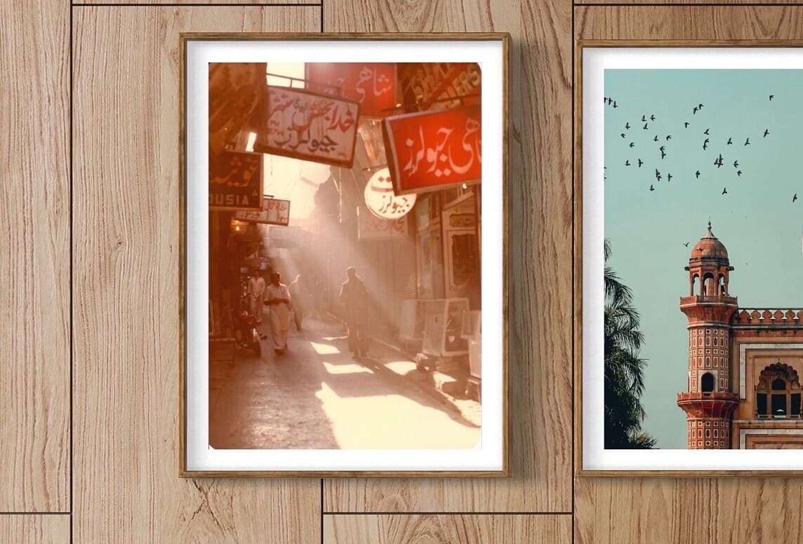 Pakistan Set of 3 prints | Modern Art | Living room Bedroom | Wall Art | Urdu Desi | Islamic Wall Art | Home decor Gift - image 3