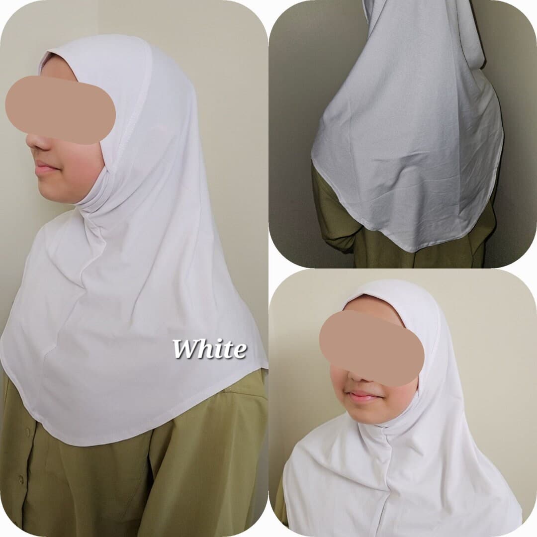 HIJAB kids, girls hijabs, school hijabs for girls, hijabi girls, ramadan hijab gift, gifts for her, umrah hijab kids girls umrah hijabs - image 4