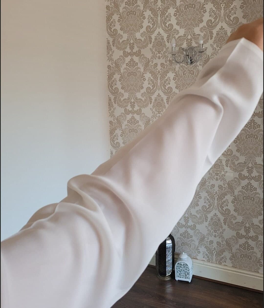 Abaya SLIP/UNDERSLIP / abaya innerslip white| LONG sleeve long slip dress | abaya dress for women | abaya dubai | maxi dress |eid gift | - image 5
