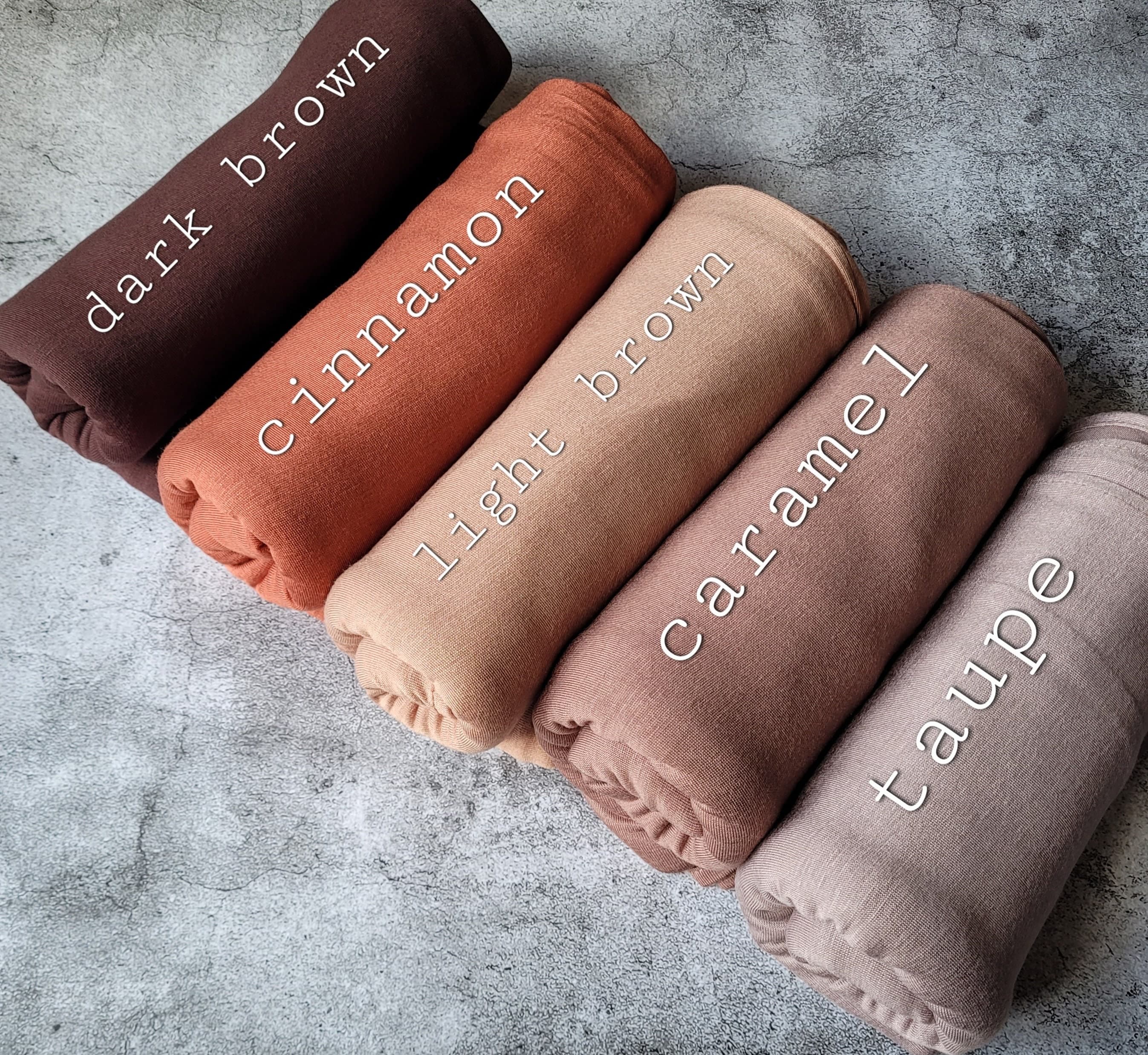 PREMIUM Hijab gift set box JERSEY hijab set box gift for her, jersey hijab satin scarves set, scarf gift set personalised umrah - image 3