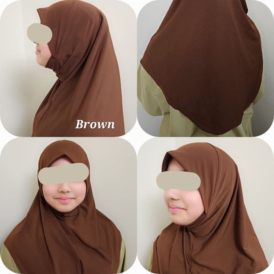 HIJAB kids, girls hijabs, school hijabs for girls, hijabi girls, ramadan hijab gift, gifts for her, umrah hijab kids girls umrah hijabs - image 5