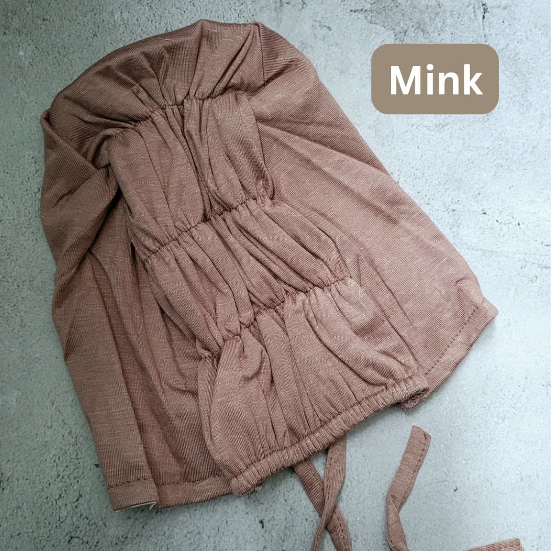 Hijab satin Lined Undercap, Hijab,  Silk Underscarf, Satin Lined Hijab Cap, satin cap, Satin Sleep Cap, Chemo Bonnet, Satin Lined