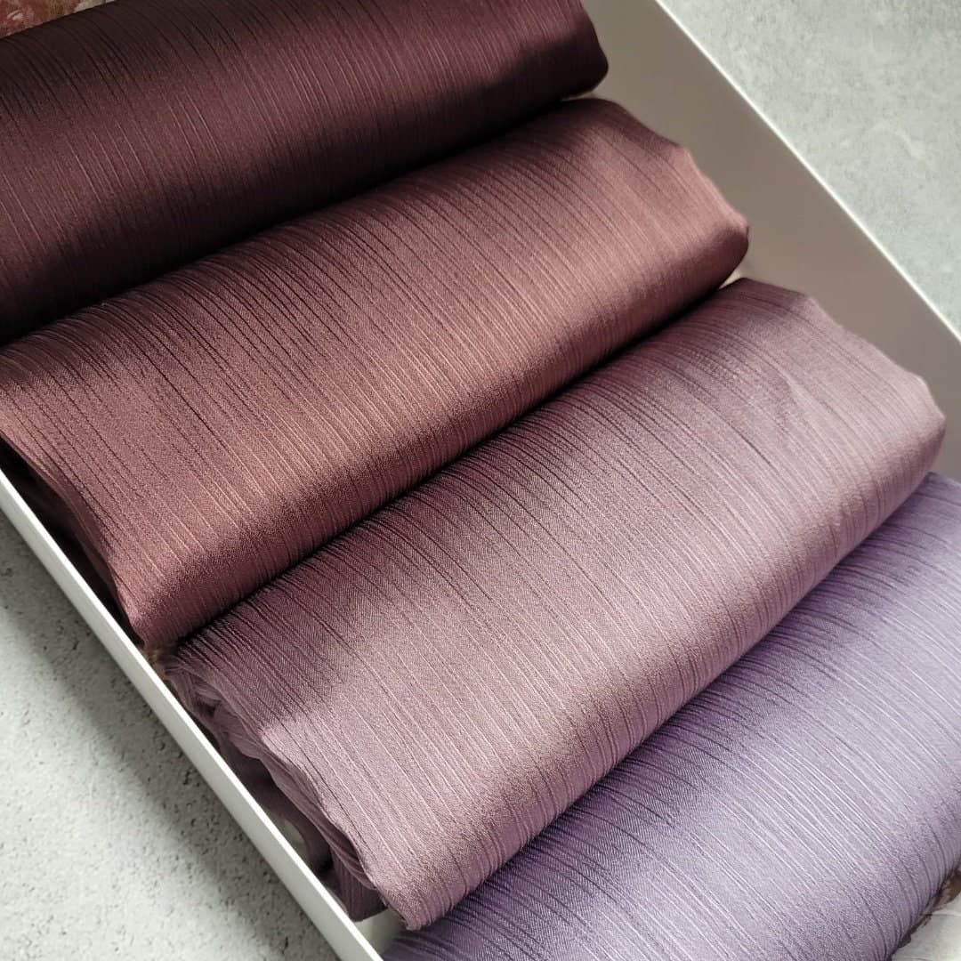 SATIN CRINKLE Hijab gift set hijab box gift for her scarves set scarf gift set personalised hijab box set, umrah hajj gift for her, special - image 3