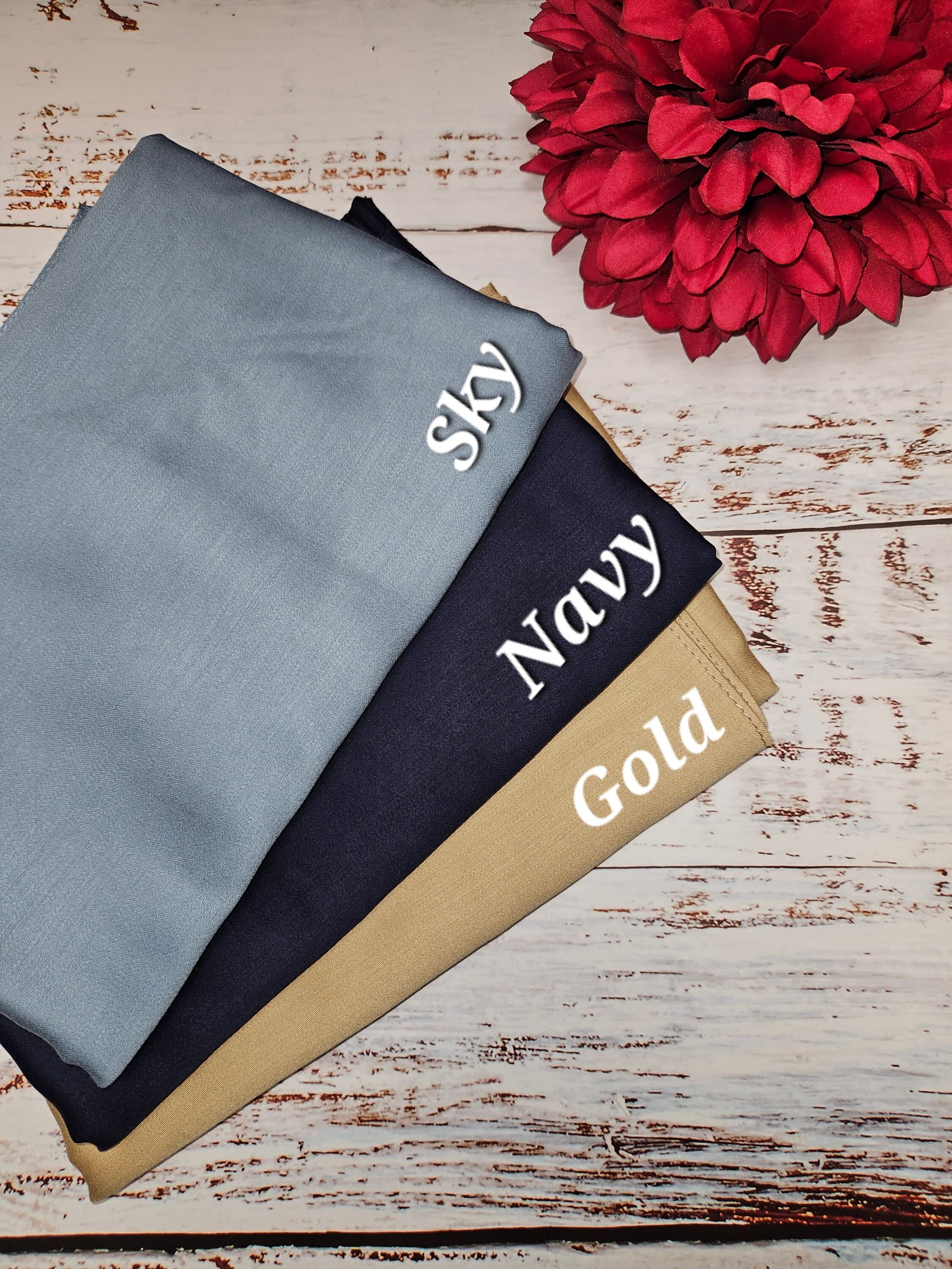 MODAL SATIN HIJAB Textured premium hijab luxury eid gift for her hijab umrah special occasions wedding hijab - image 4