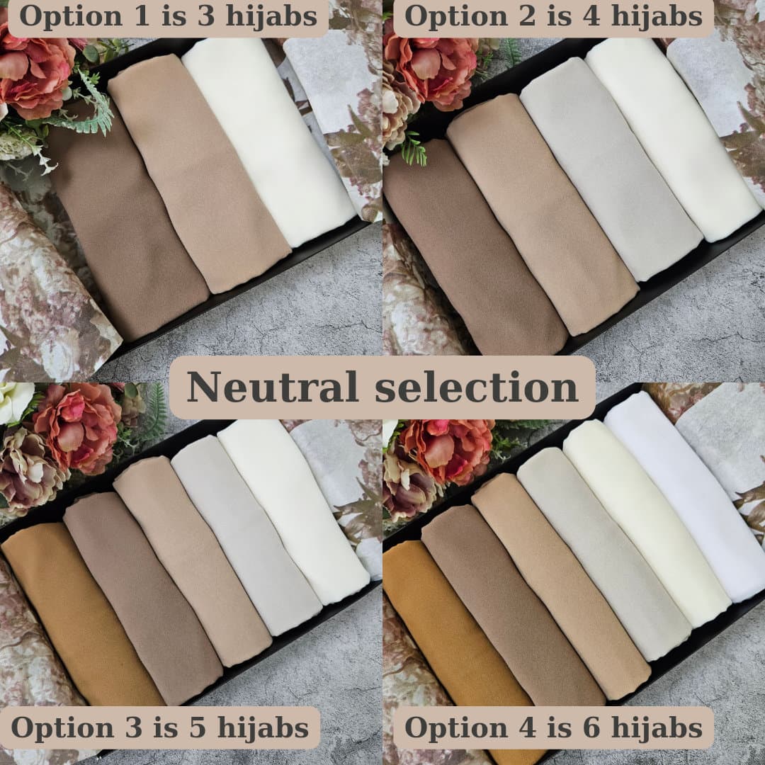 Hijab gift set CHIFFON hijab box gift for her chiffon hijab gift set personalised ramadan gift umrah gift hajj gift eid gift birthday
