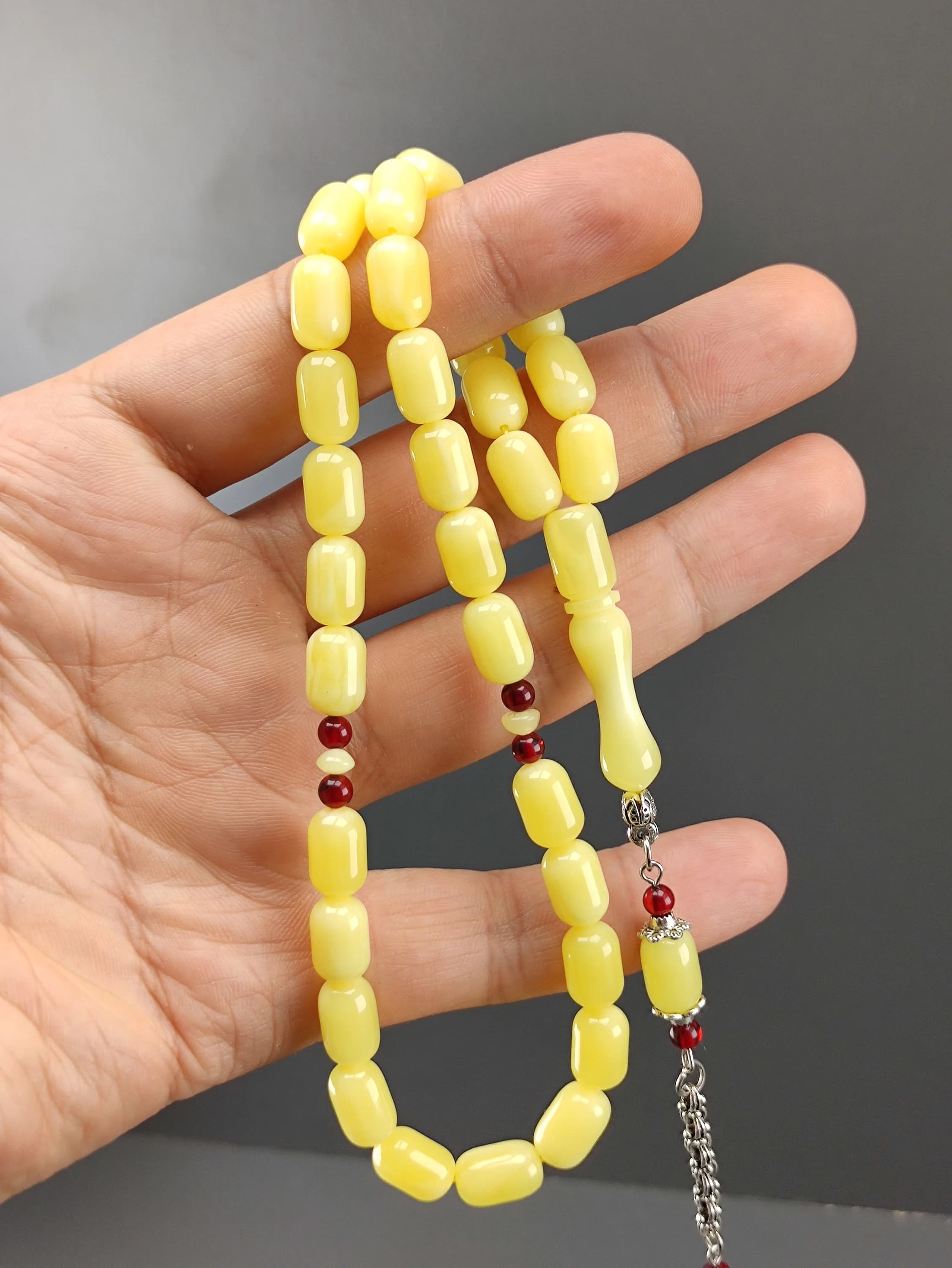 Amber Rosary, Bakelite rosary, Katalin Rosary, islamic Rosary, Misbaha, islamic gift, Tasbih, faturan Amber Rosary,  Tasbeeh, Masbaha, Supha - image 5