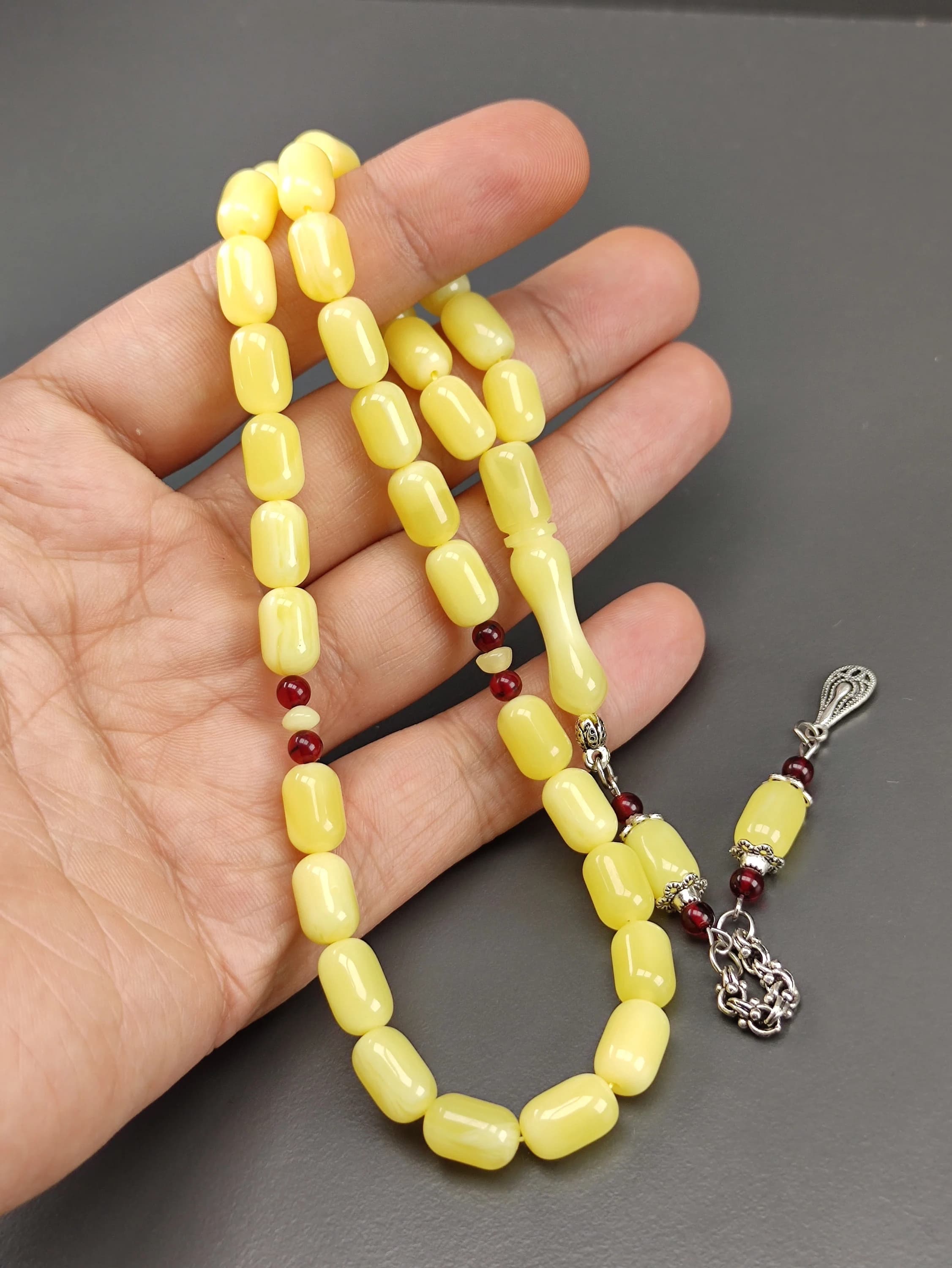 Amber Rosary, Bakelite rosary, Katalin Rosary, islamic Rosary, Misbaha, islamic gift, Tasbih, faturan Amber Rosary,  Tasbeeh, Masbaha, Supha - image 4