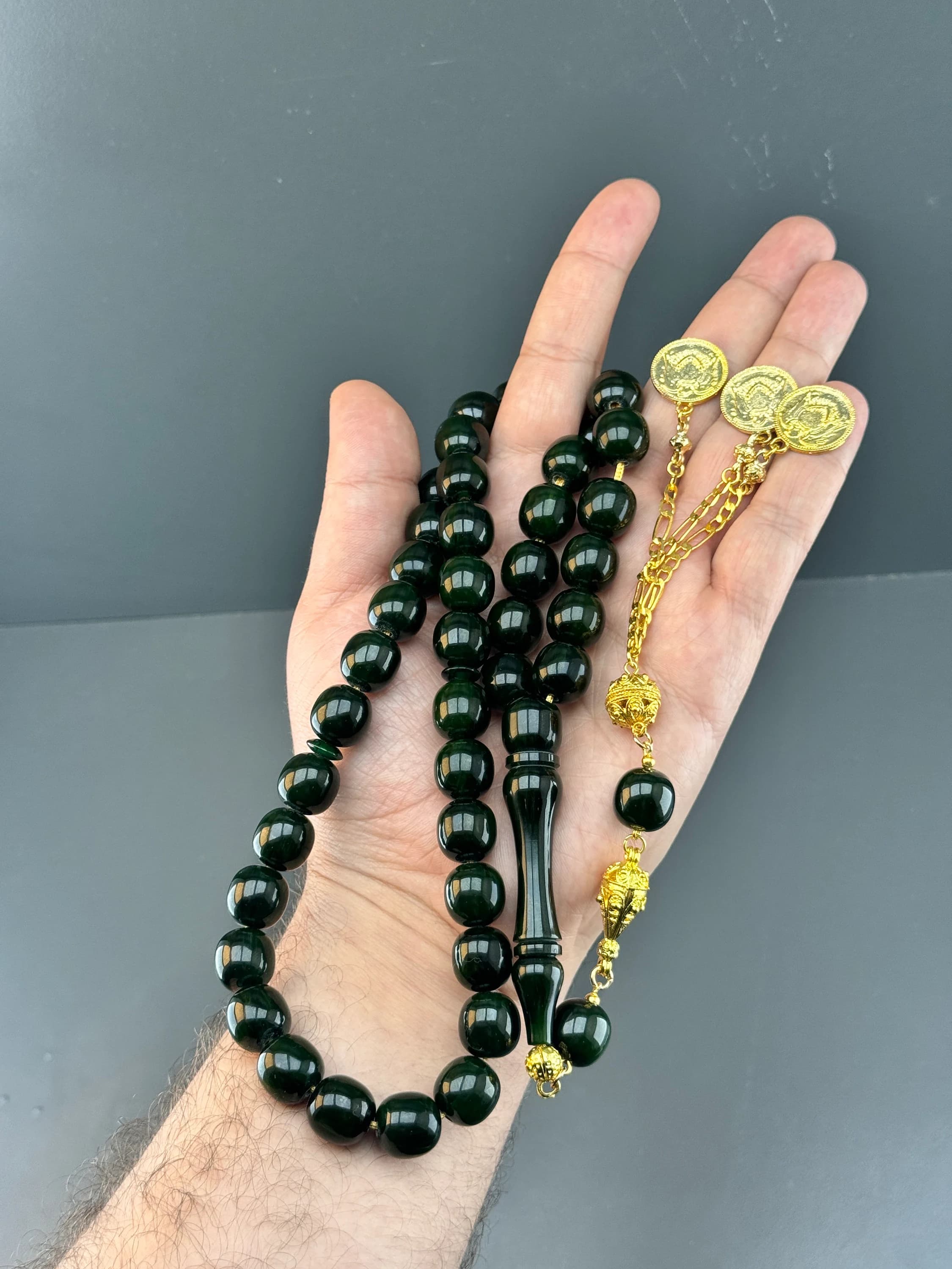 Faturan Amber Rosary, LARGE SİZE Rosary, 45 beads, muslim rosary, Misbaha, islamic gift Rosary, Tasbih, tasbeeh, Amber islamic Rosary, sibha - image 5