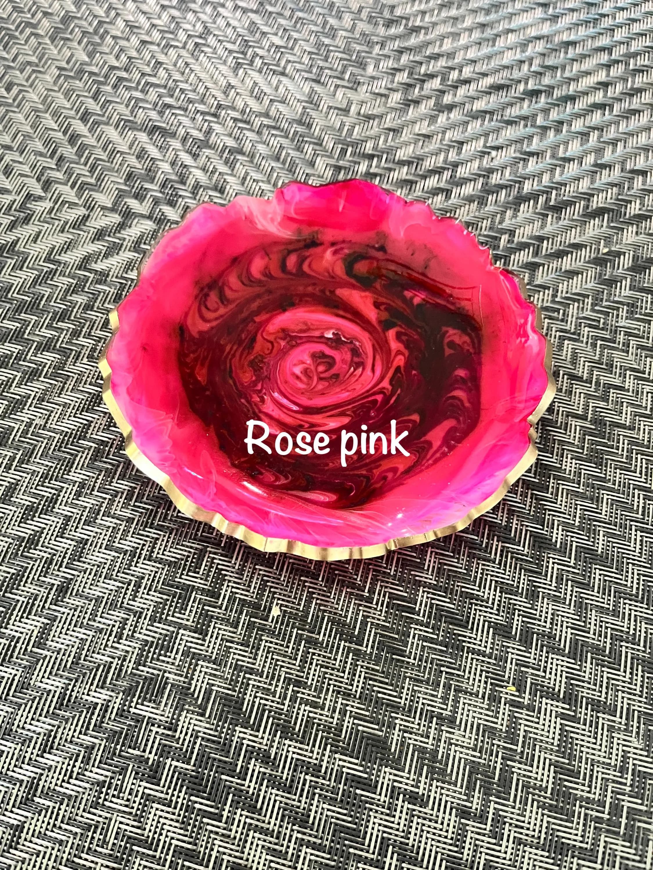 Resin Jewellery Bowls/ Resin flower bowl-Accessories bowl/decore/home decore/gifts for her/house warming gifts/birthday gifts - image 5