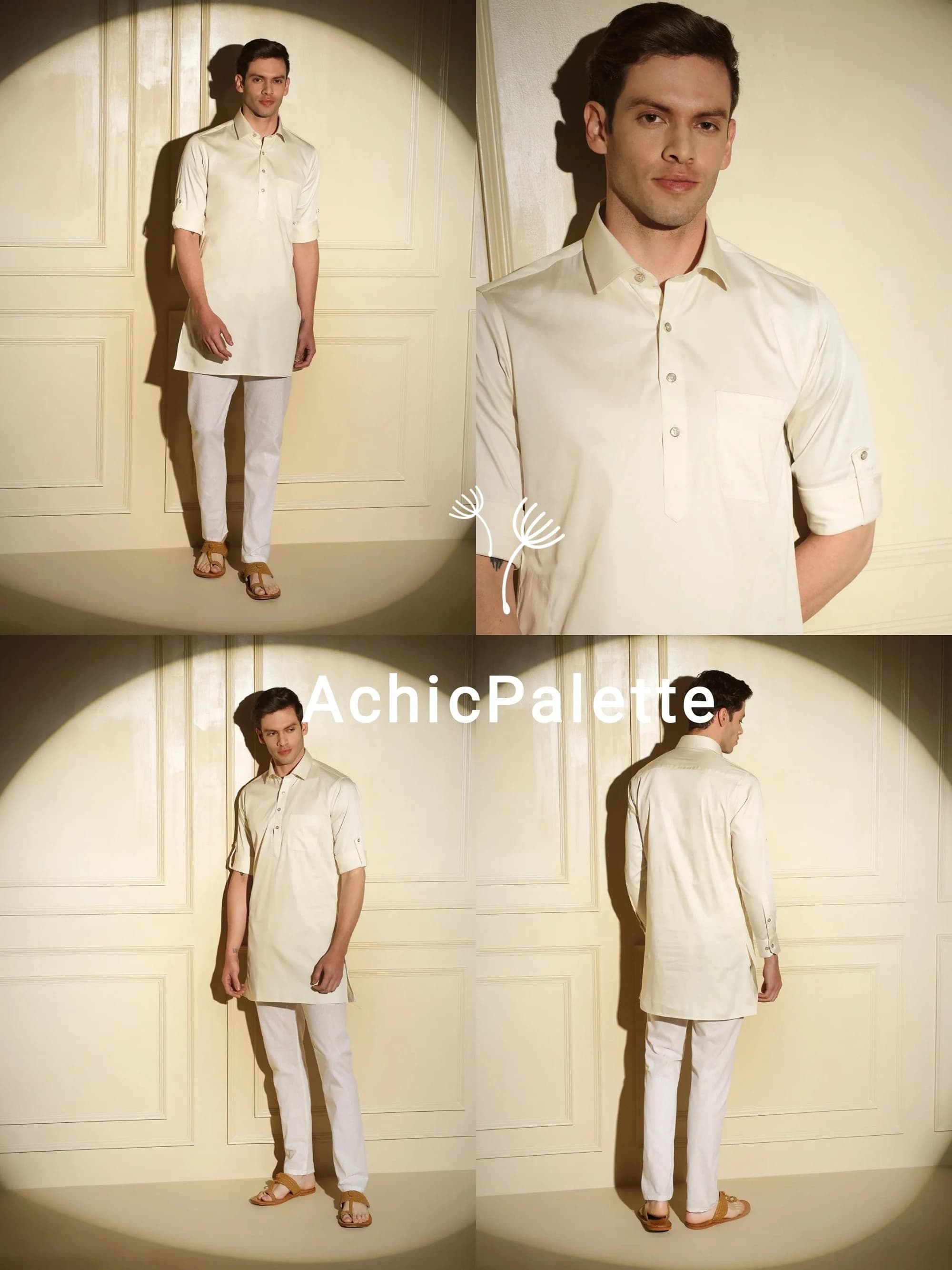 Handmade Cotton Kurta Pajama Set: Casual Wear, American Event - image 4