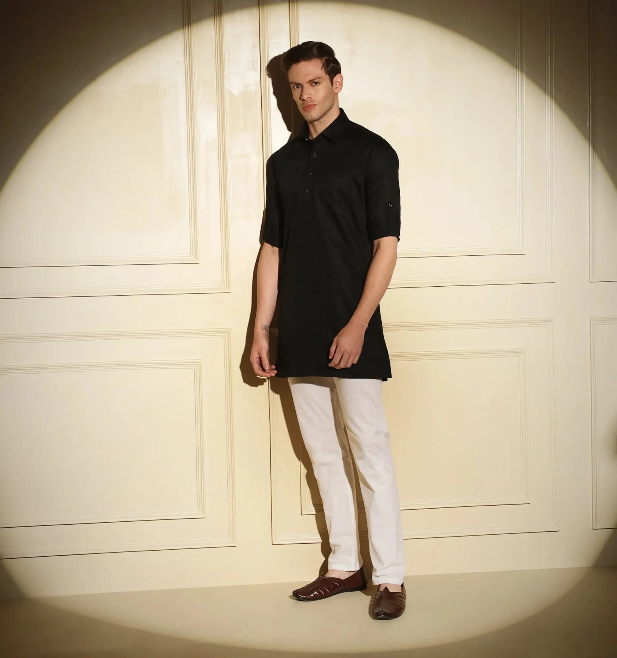 Handmade Cotton Kurta Pajama Set: Casual Wear, American Event - image 2