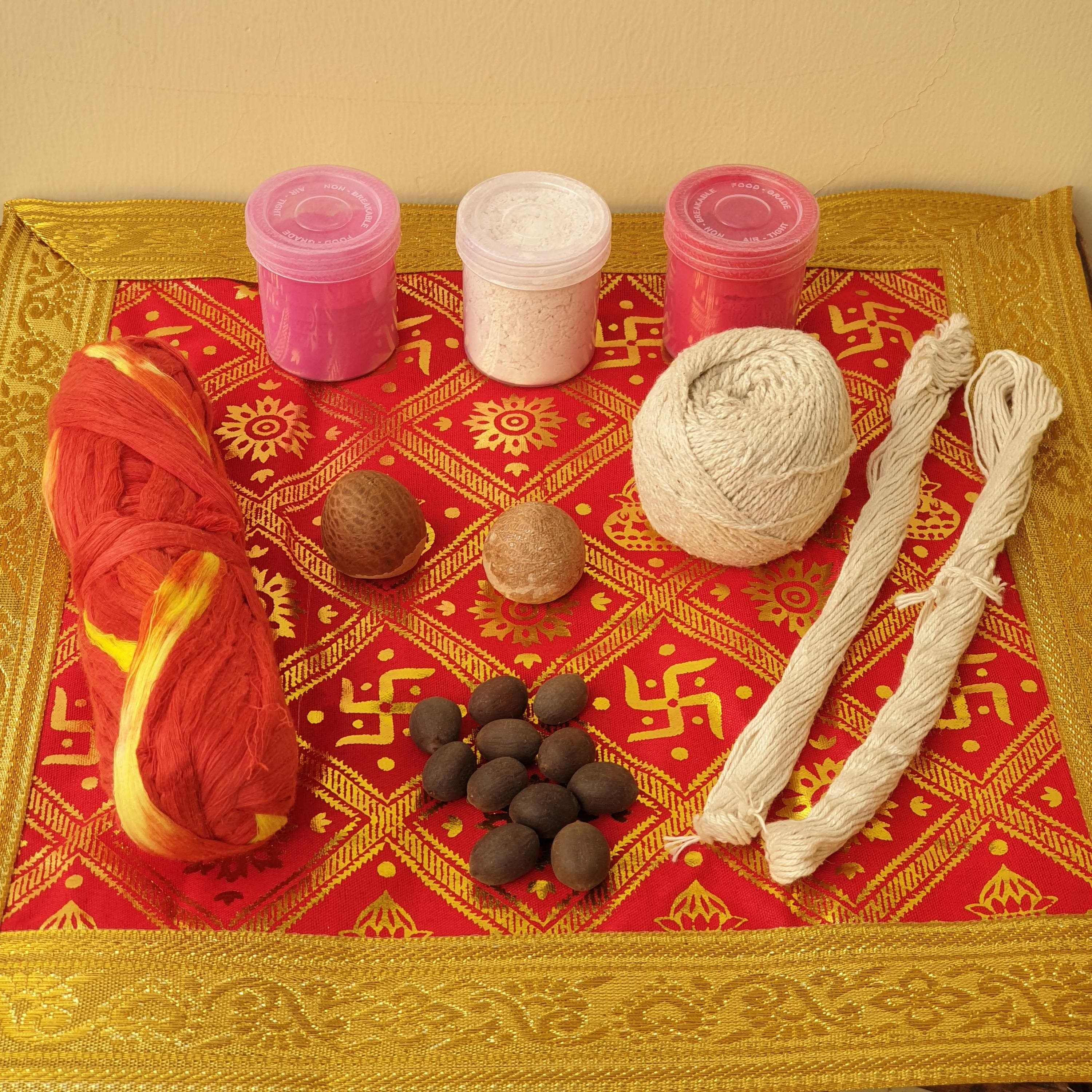 All-In-One Pooja Kit: Diwali, Ganesh, Laxmi Puja Samagari