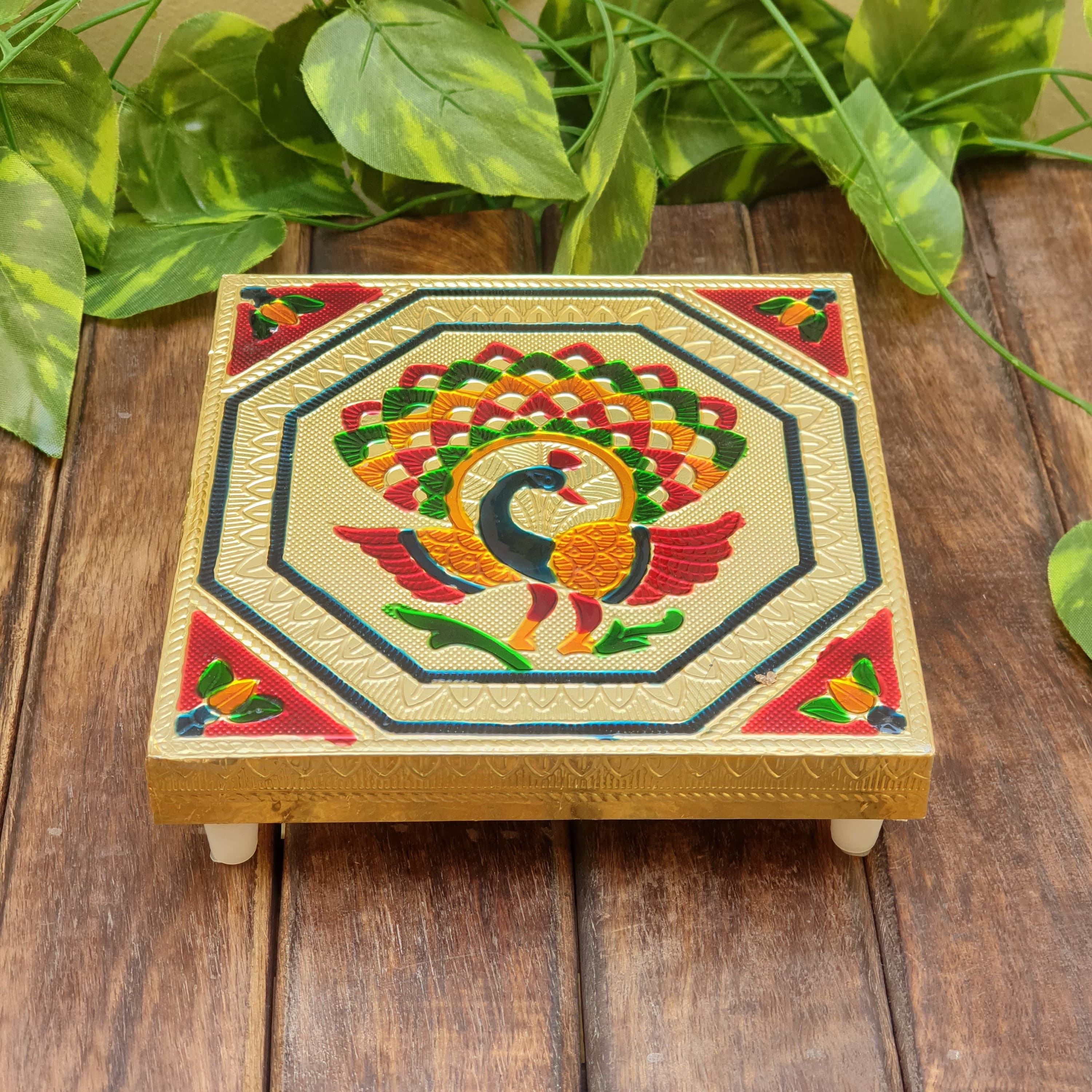 chowki , vyasasana , singhasan , pooja table , bajot , minakari , chowki for puja ,chowki pooja ,chowki table , laddu gopal singhasan , bal gopal aasan , singhasan for god ,singhasan for ganpati