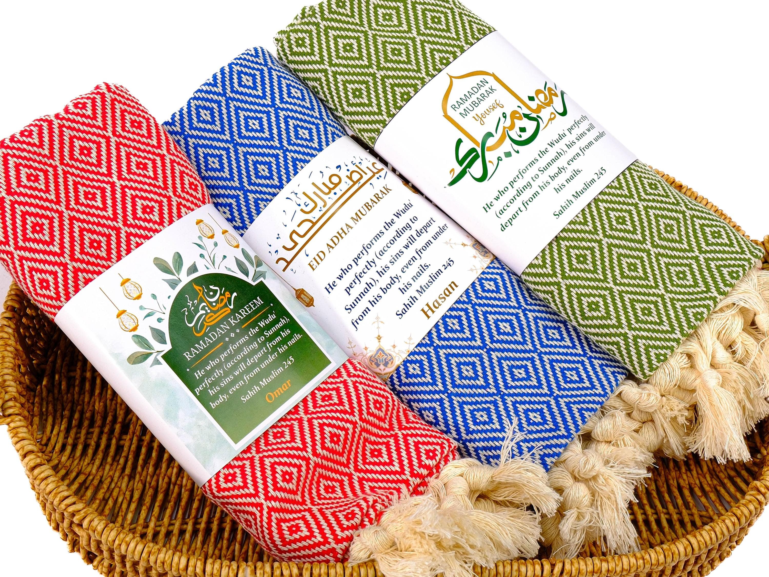 Personalized Turkish Cotton Peshtemal Towel: Ramadan, Eid, Wedding Favors - image 3