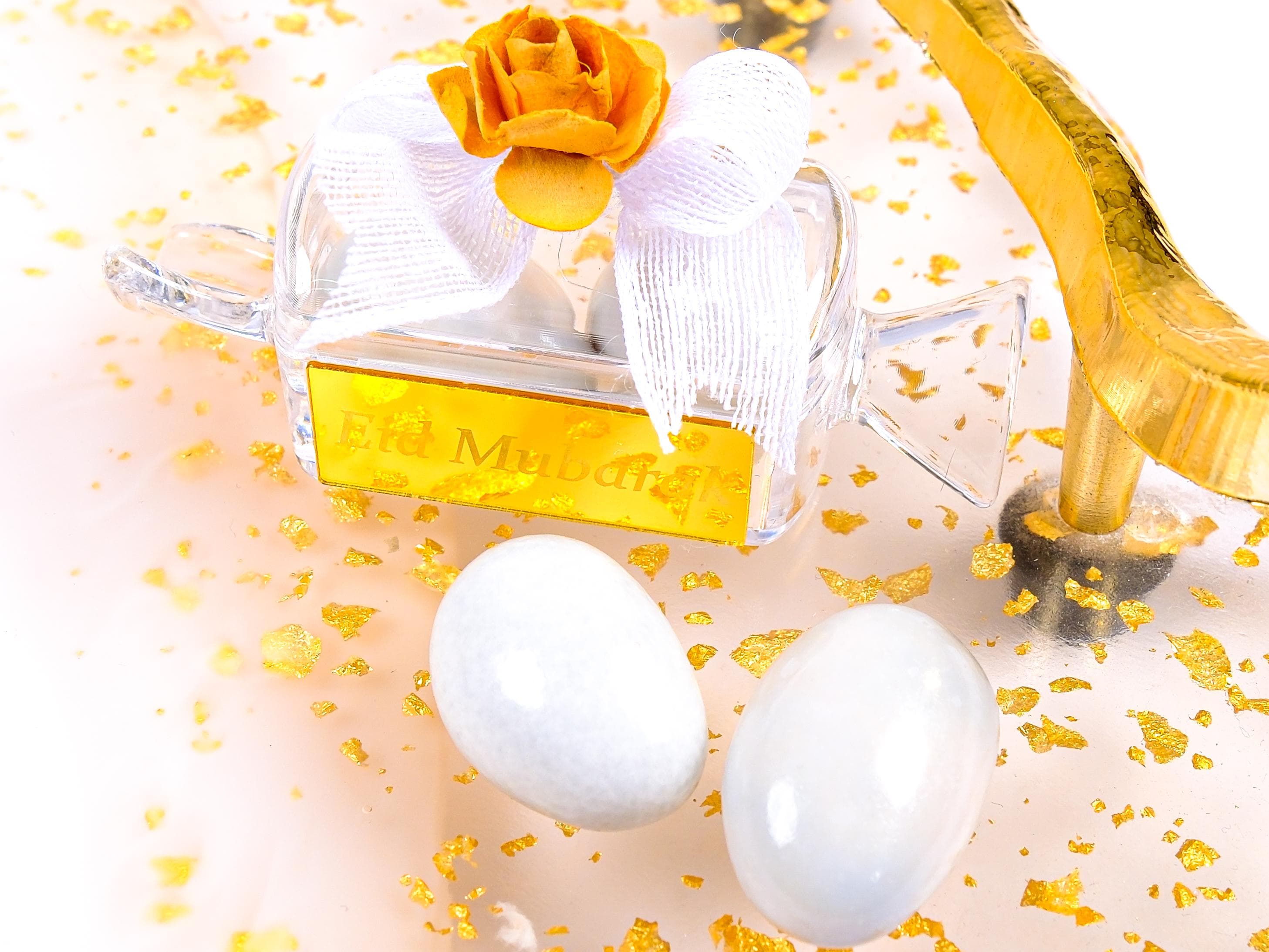 Single Personalized Almond Dragee Favors: Ramadan, Eid, Wedding, Shower - image 3