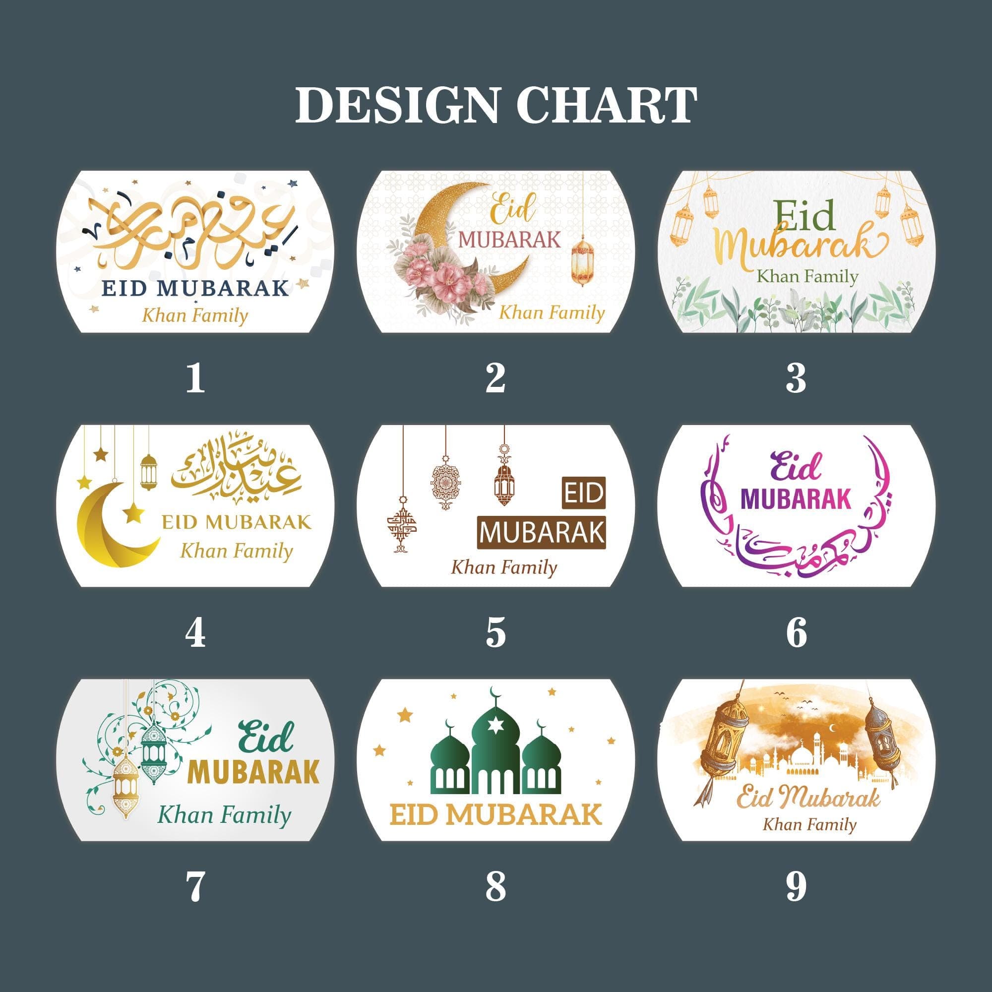 Single Personalized Ramadan Chocolate Favors: Eid, Wedding, Shower Gifts - image 5