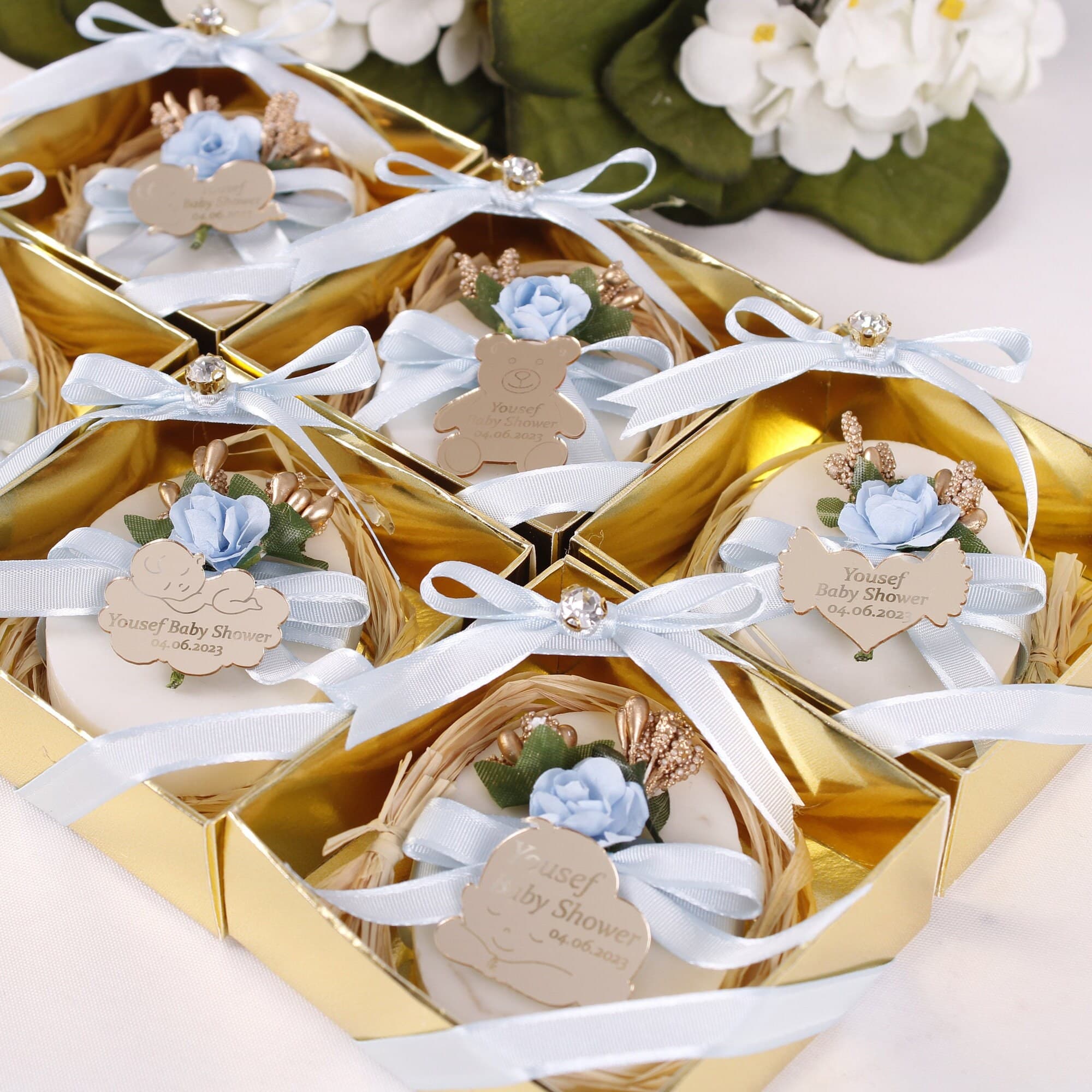 Personalized Soap Favors: Baby Shower, Wedding, and Party Gifts