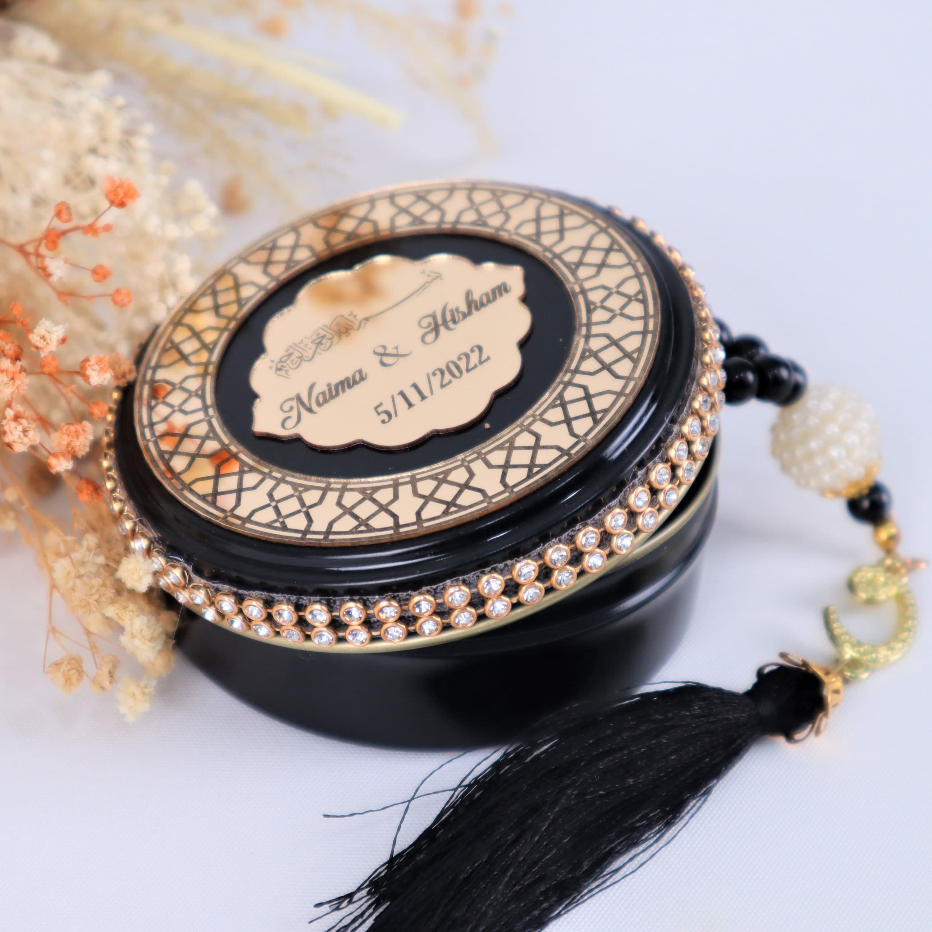 Personalized Pearl Prayer Beads: Wedding, Eid, Ramadan Favors - image 3