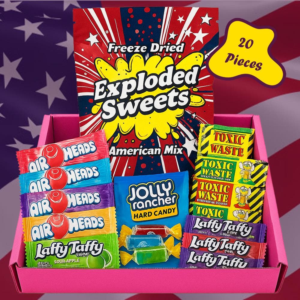 20pcs American Sweet Selection Box | Exploded Sweets