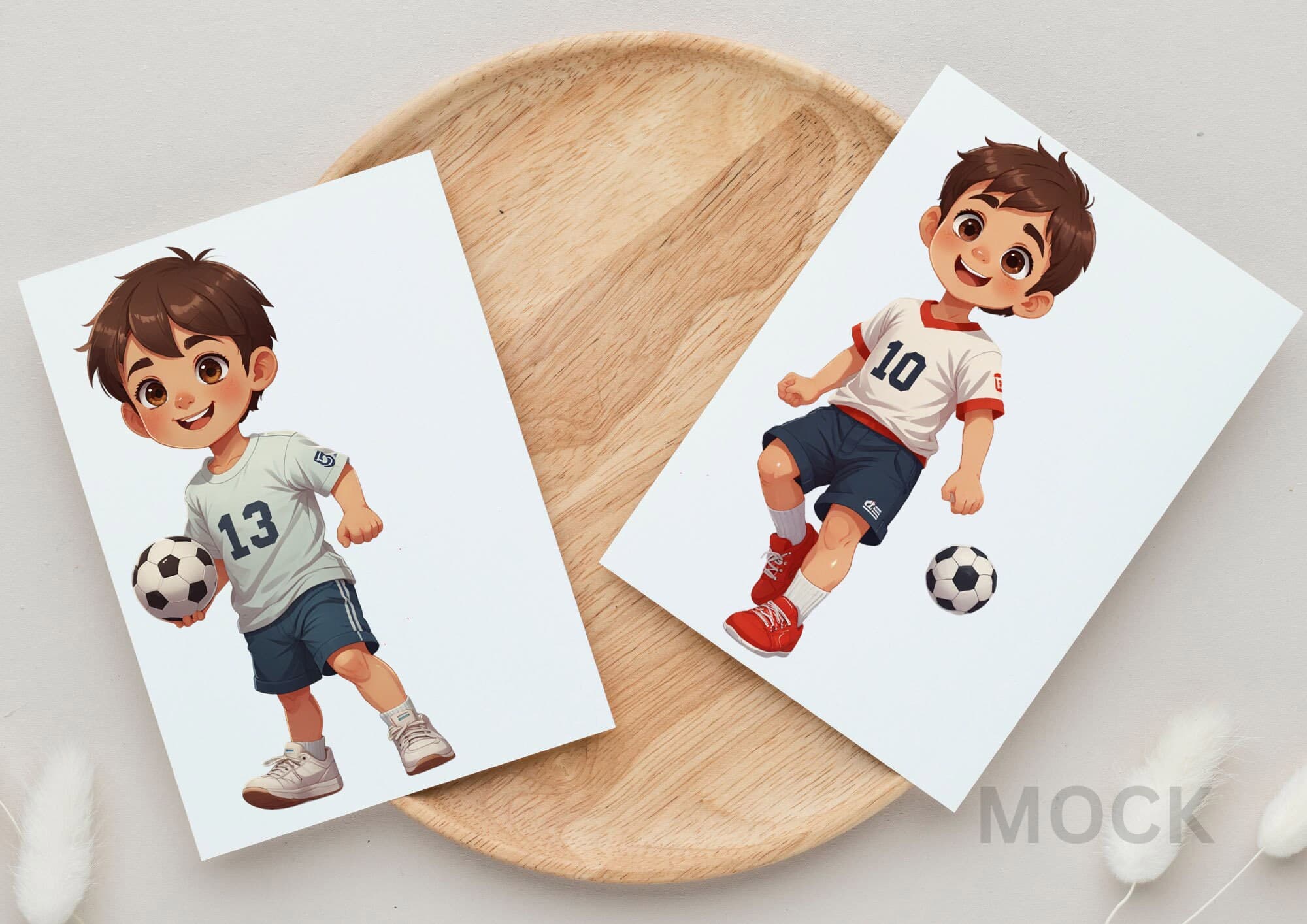 Soccer Boy PNG | Digital Files | Football | Soccer Player | Sports | Boy Playing Soccer | Happy Kids | Soccer Boy | Sport Birthday Theme Art - image 4