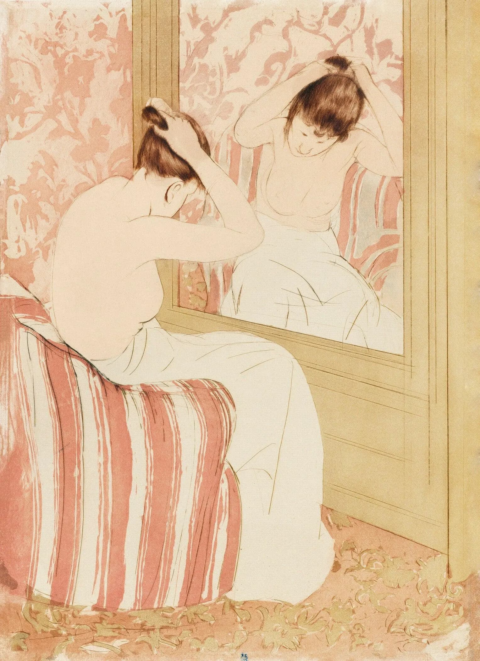 Mary Cassatt — La Coiffure | Fine Art Print