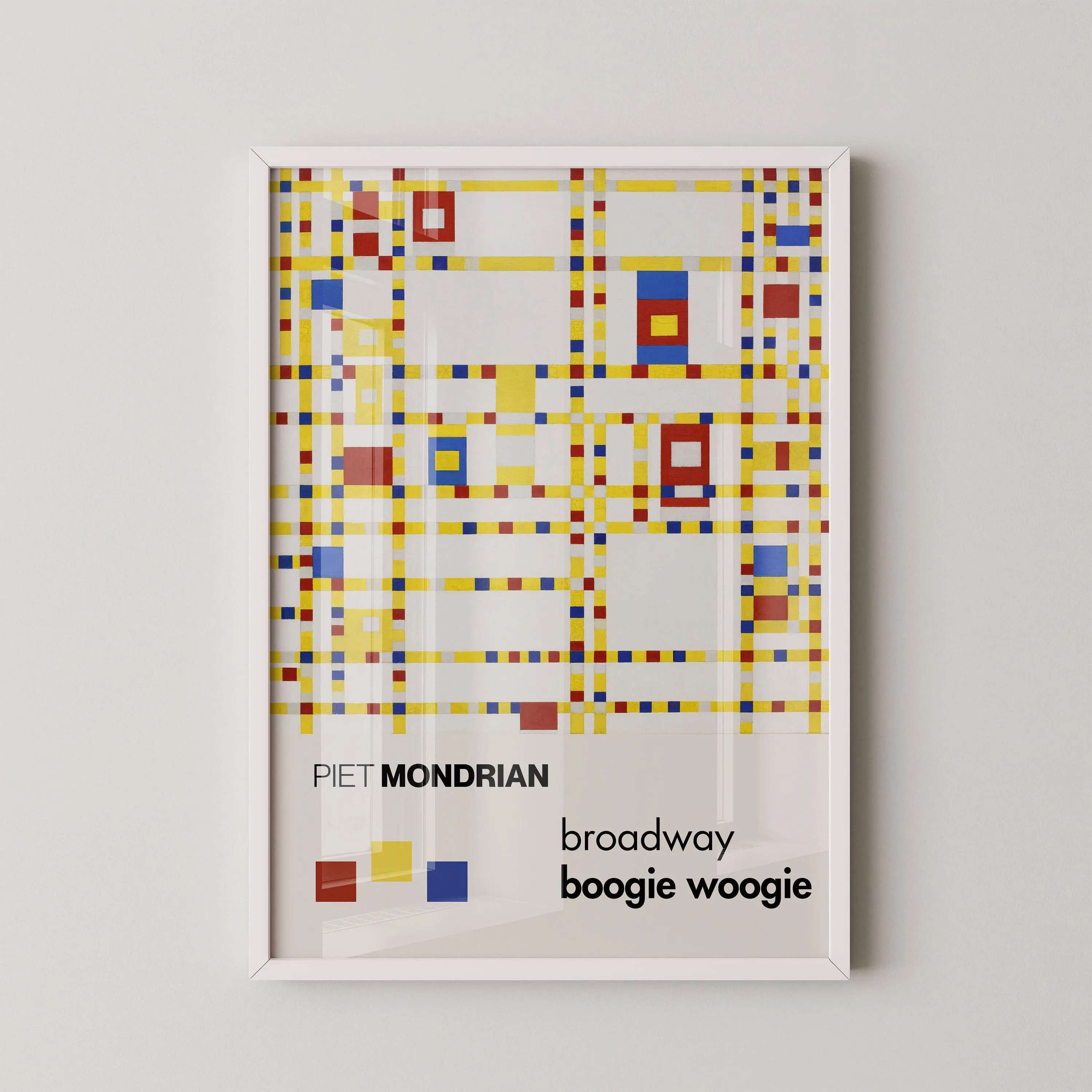 Piet Mondrian — Broadway Boogie Woogie | Neoplasticism Fine Art Print - image 2