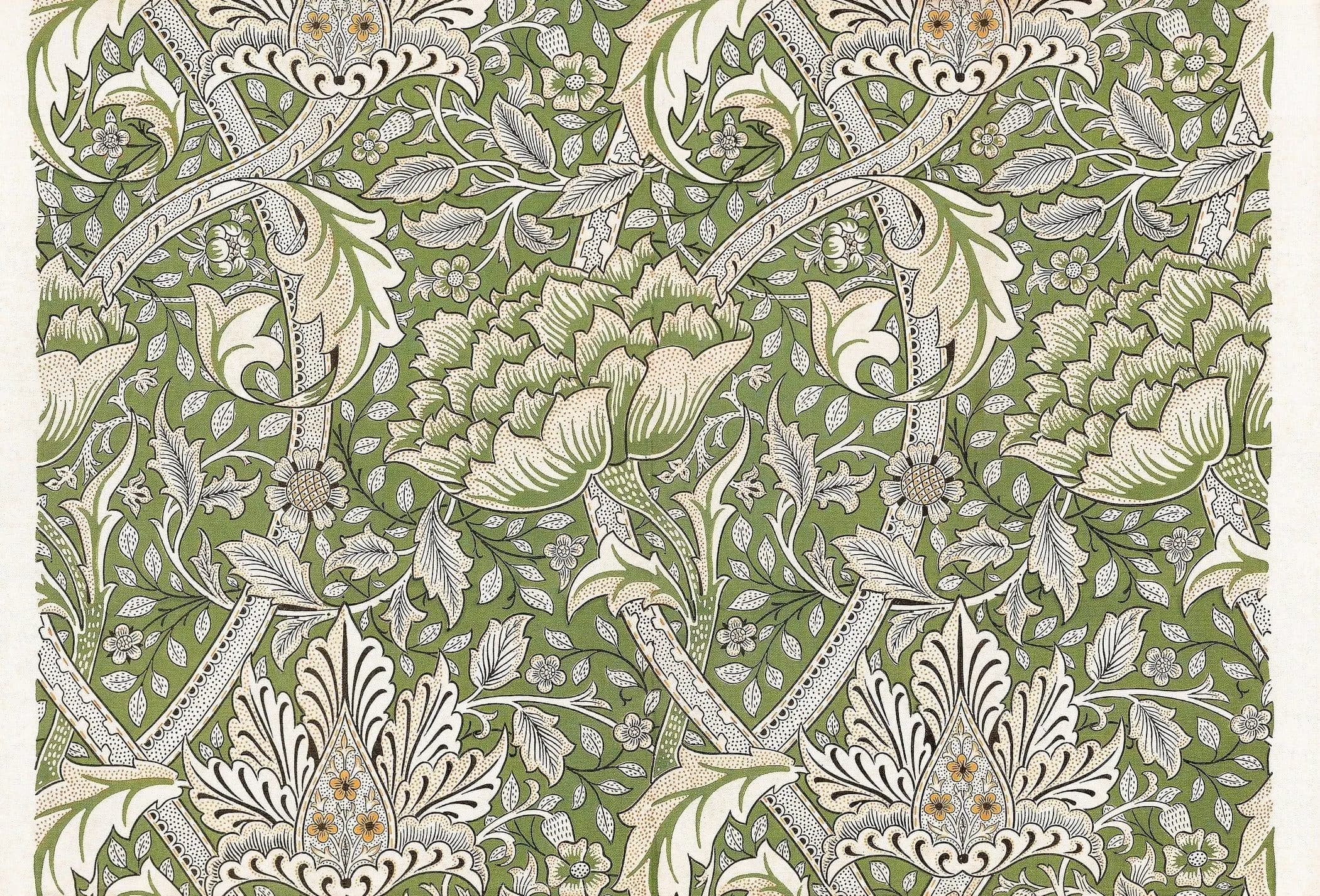 William Morris — Windrush (Sage Green) | Botanical Art Print