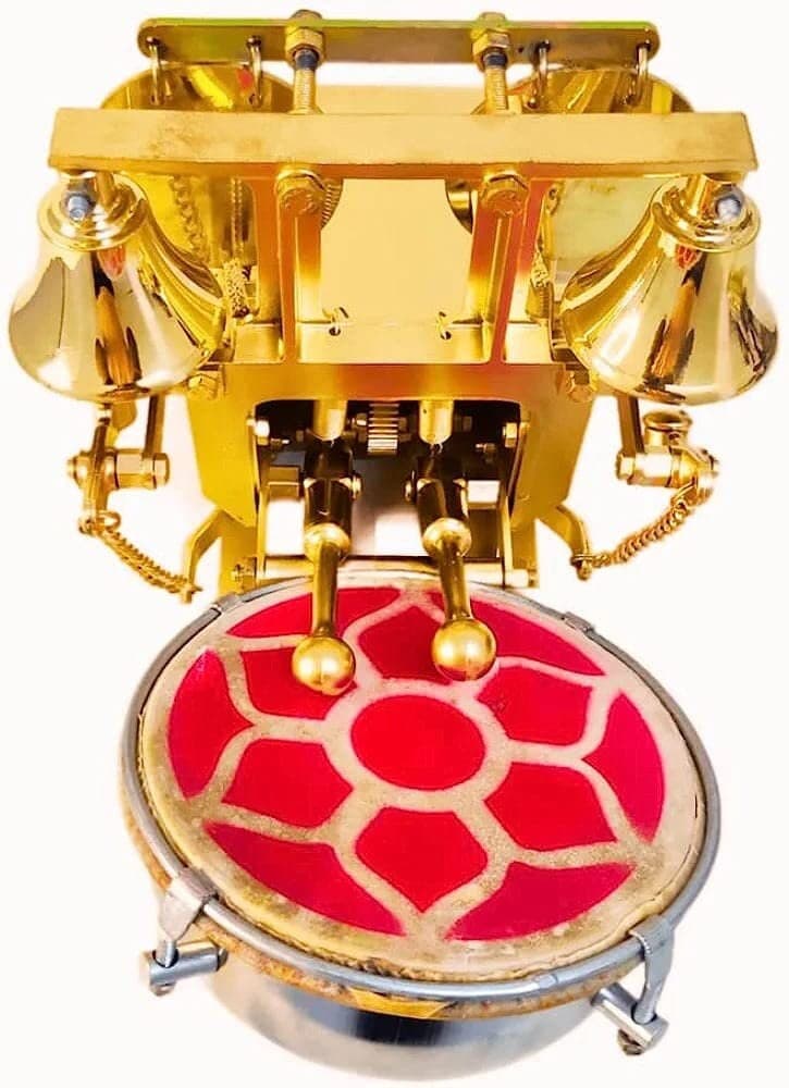 Electric Pooja Bell Dholak Nagara Machine for Temple Arti - image 3