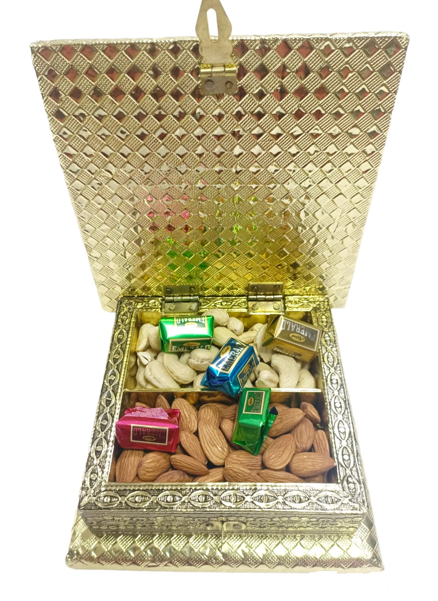 Exquisite Meenakari Design Wooden Dryfruit Box - Indian Handicrafts for Home Decor and Festive Gifting
Wooden handcrafted Dryfruit box/Oxidised Diwali gift box/dryfruit box/Indian traditional giftbox/wedding Meenakari box/Handmade dryfruit box