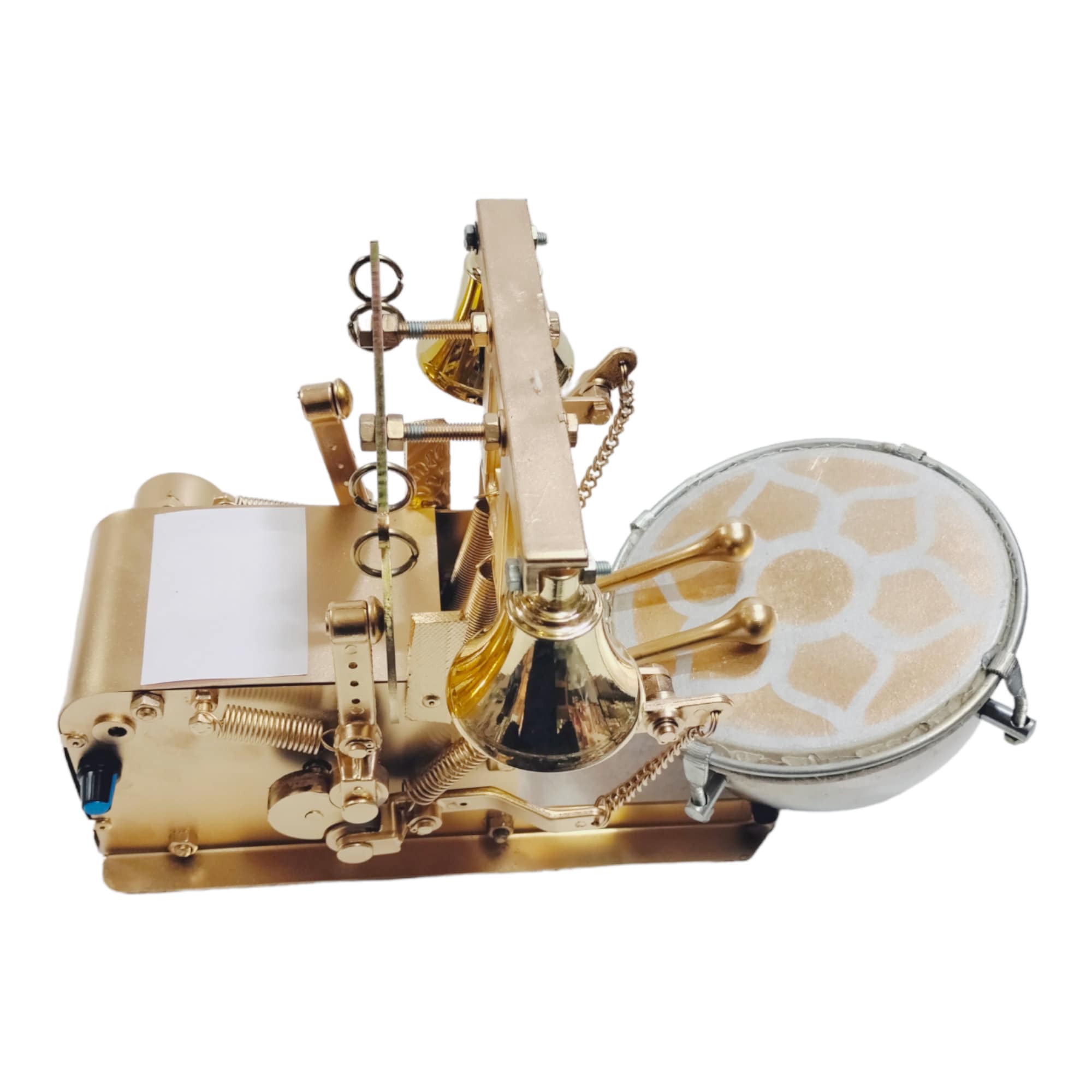 Electric Pooja Bell Dholak Nagara Machine for Home Temple - image 3