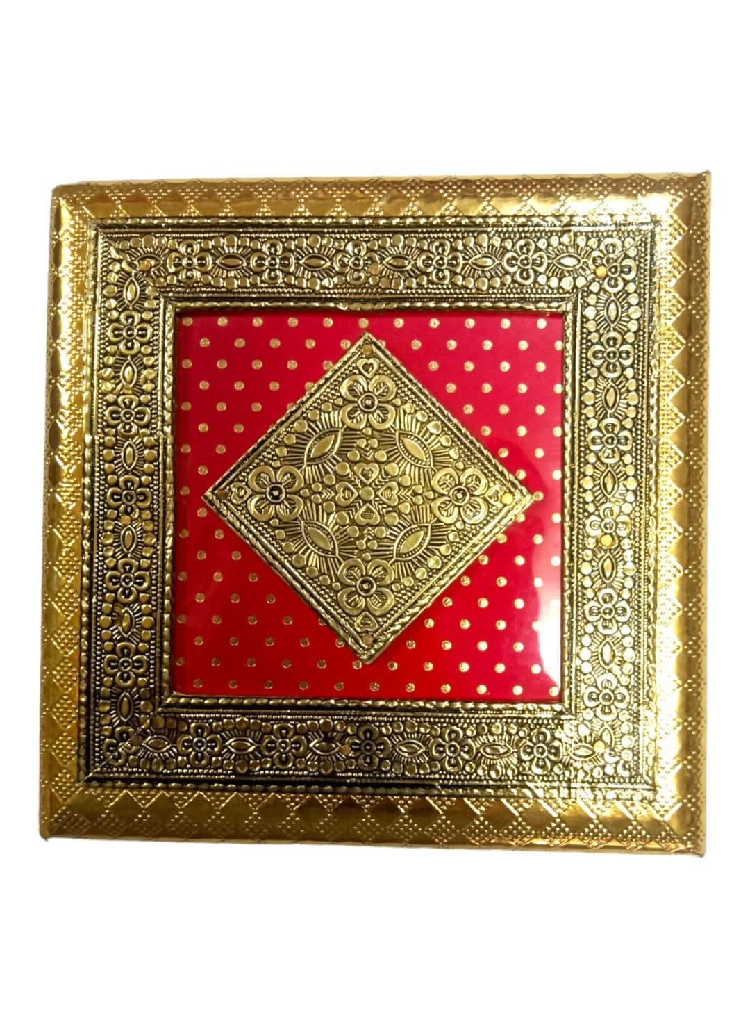 Oxidized Wooden Dry Fruit Box, Traditional Indian Gift Box - image 5