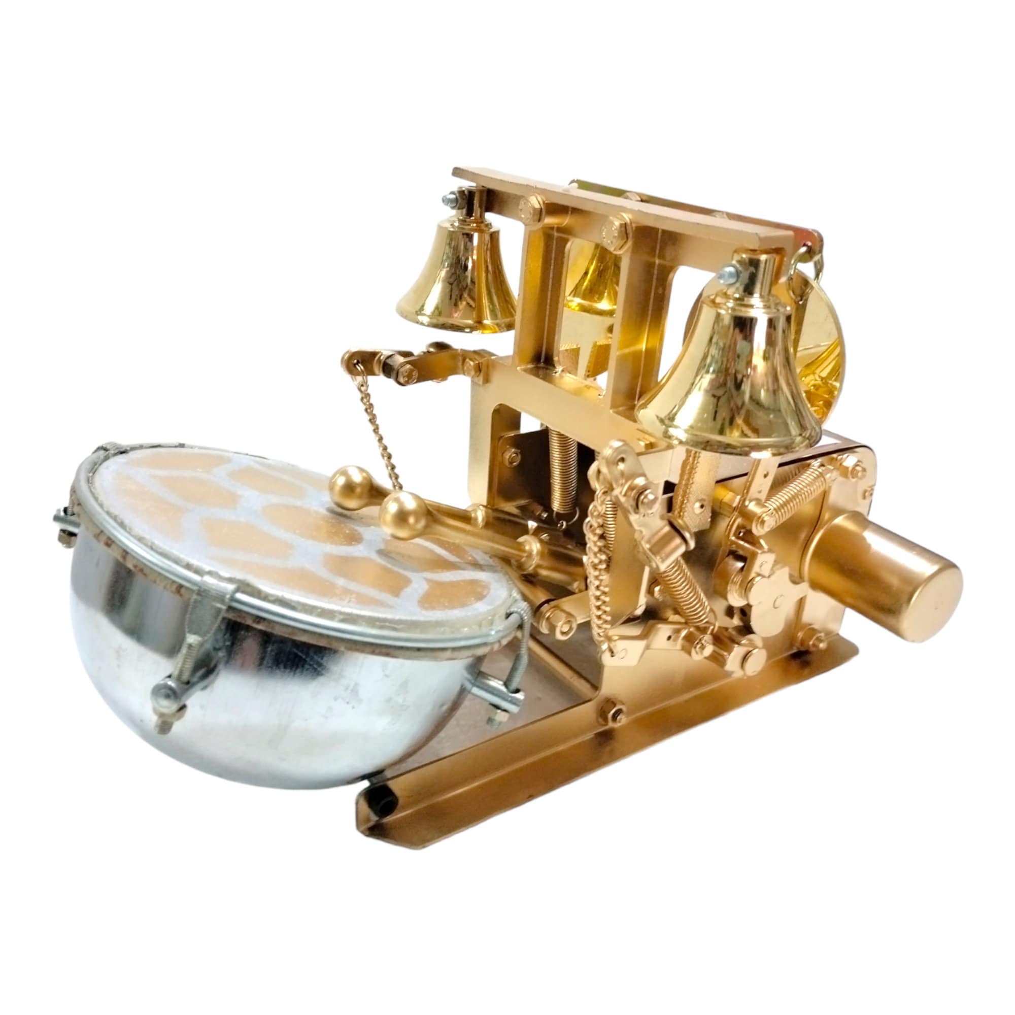 Electric Pooja Bell Dholak Nagara Machine for Home Temple