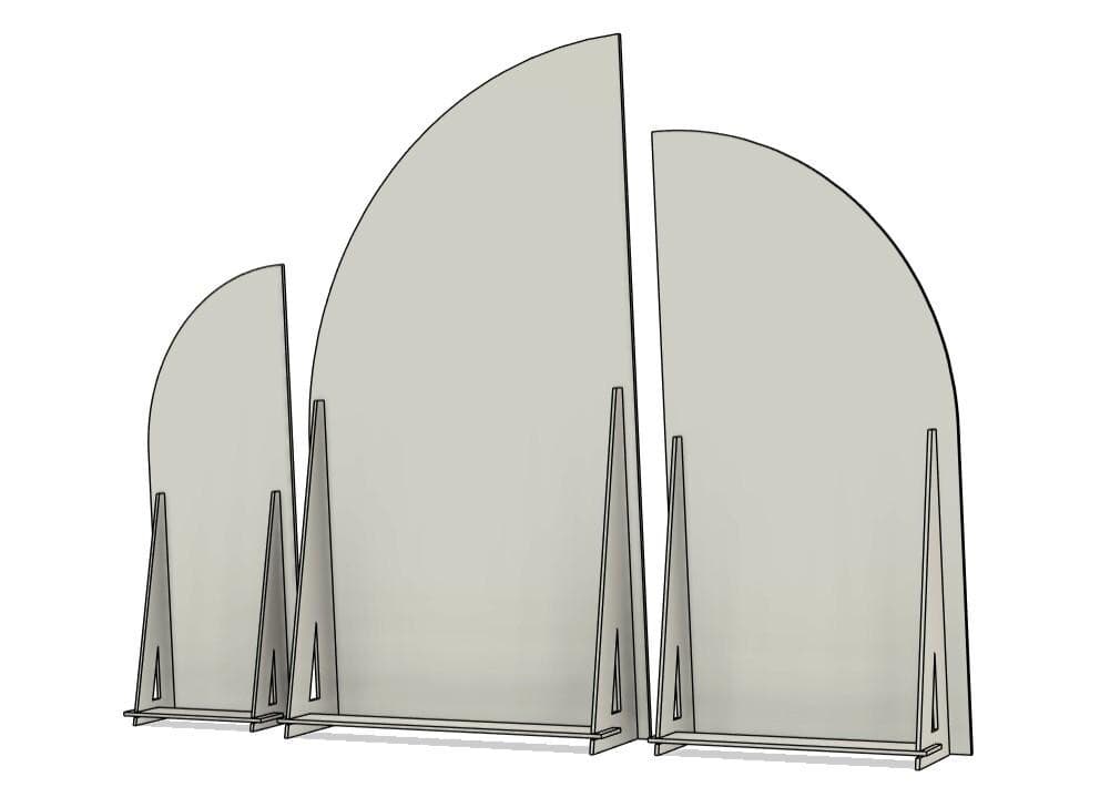 Half Arch Backdrop Panels: CNC Laser Cut Files (Digital Download) - image 4