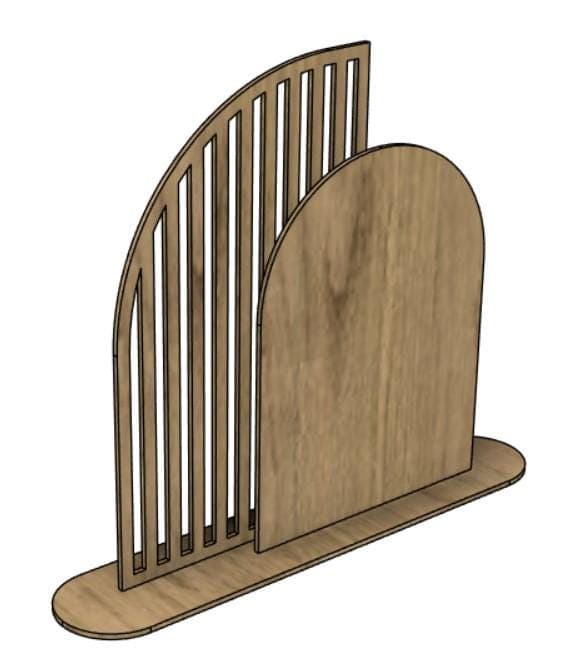 Nikkah Certificate Table Stand Cut File, Islamic Decor SVG DXF (Digital Download) - image 5