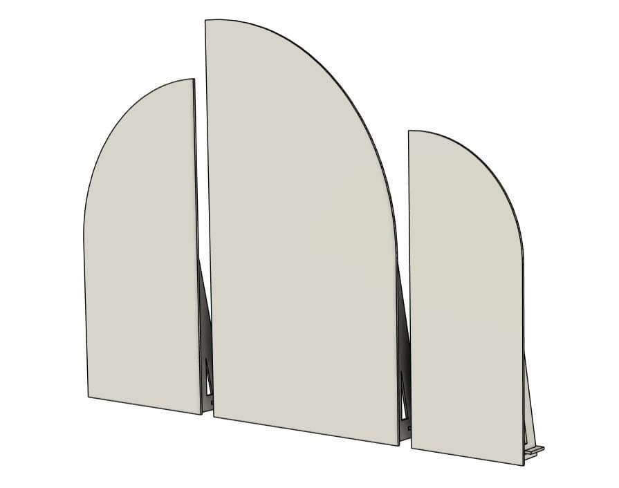 Half Arch Backdrop Panels: CNC Laser Cut Files (Digital Download) - image 3
