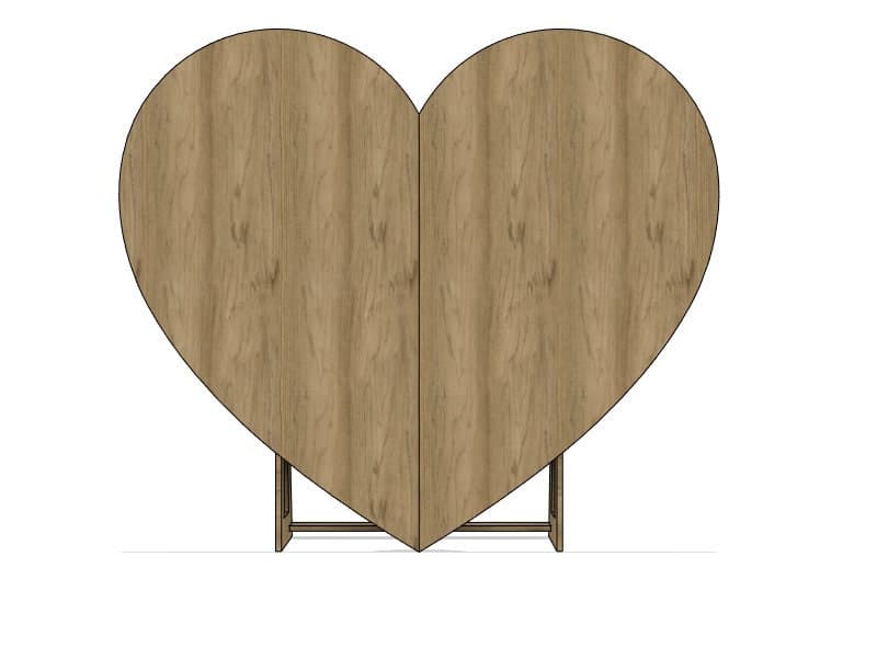 Heart Wedding Backdrop SVG CNC Laser Cut Plan (Digital Download) - image 5