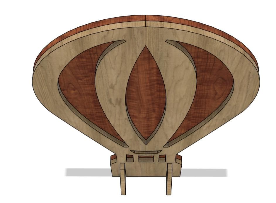 Hot Air Balloon Standee Laser Cut File • svg dxf ai eps digital download - image 4