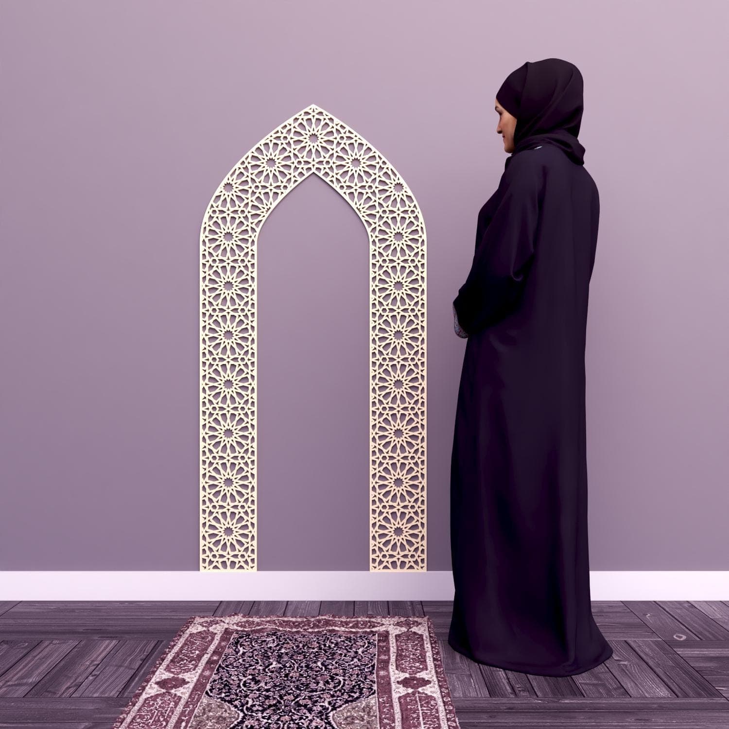 Islamic Arch Frame Backdrop: Laser Cut File (Digital Download) - image 4