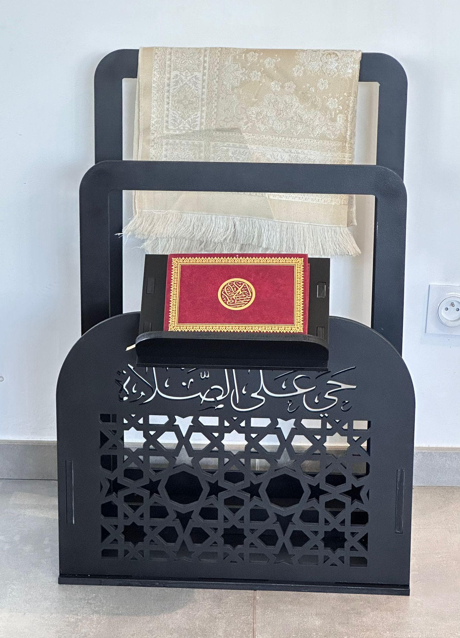 Laser Cut Quran Stand, Prayer Mat Rug Holder (Digital Download) - image 5