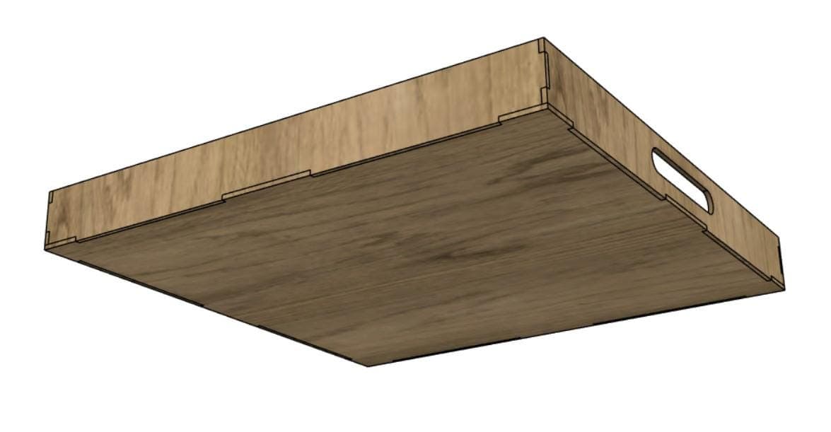 Minimalist Wooden Coffee Table Tray File Svg Dxf Ai Eps - image 4