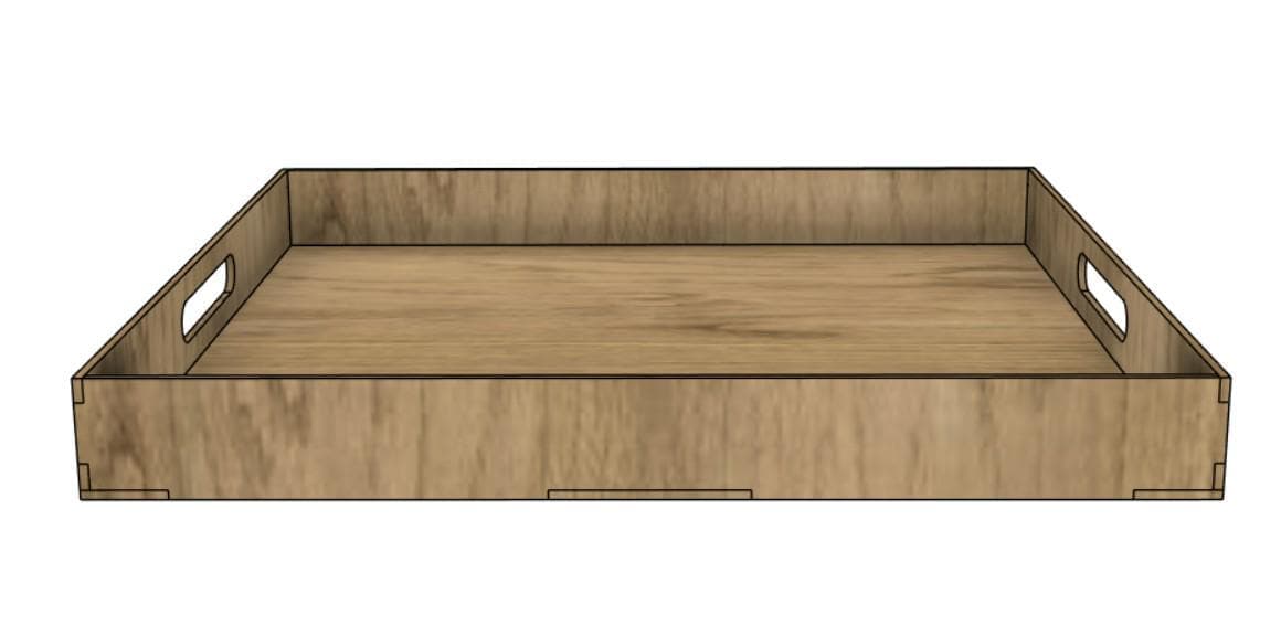 Minimalist Wooden Coffee Table Tray File Svg Dxf Ai Eps - image 5