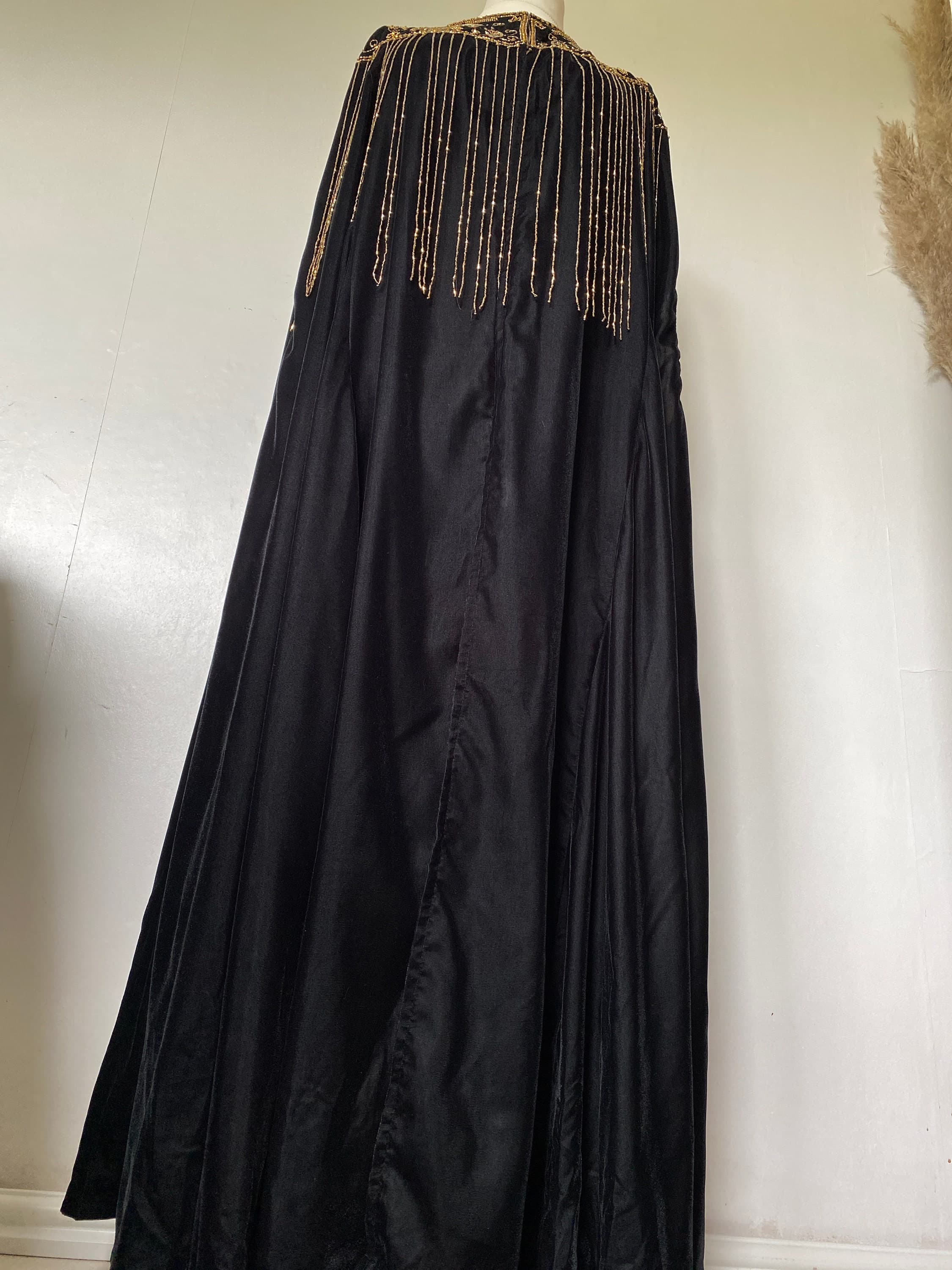 Morrocan fancy Abaya dress, dubai party Abaya Modest wedding wear - image 3