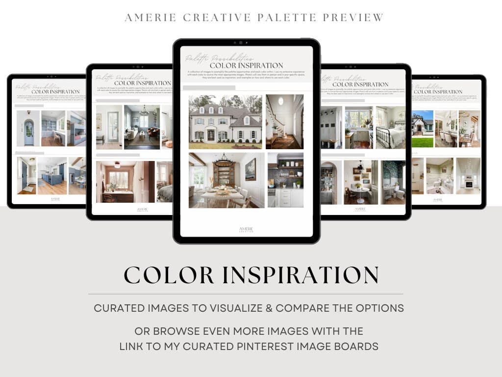 French Country Color Palette Benjamin Moore paint palette house colour scheme classic France coastal country farmhouse warm neutral dusty powder light blue heather natural cream dove wing creamy white dove vale mist green gray boothbay brittania blue