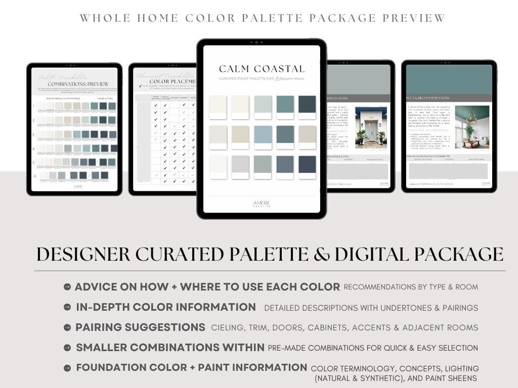 CALM Coastal home PAINT COLOR PALETTE Benjamin moore paint color palette modern coastal house paint color scheme coastal color scheme coastal paint color palette Beach house paint color coastal house paint colors interior warm neutral paint colors blue green teal paint colors  glacier white dove seapearl china white classic gray owl natural cream boothbay gray blue quiet moments aegean teal waters edge hale navy exterior revere pewter