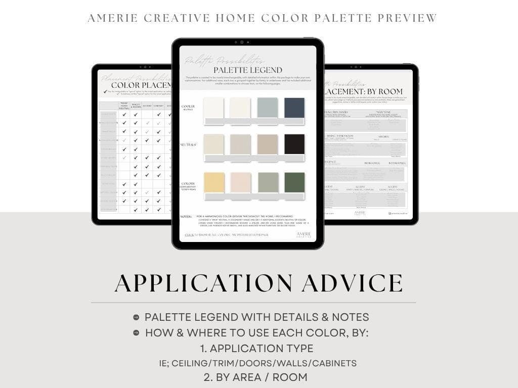 Farmhouse Paint Color Palette Benjamin Moore paint palette country house paint color scheme warm neutral home paint colors blue gray green - image 5