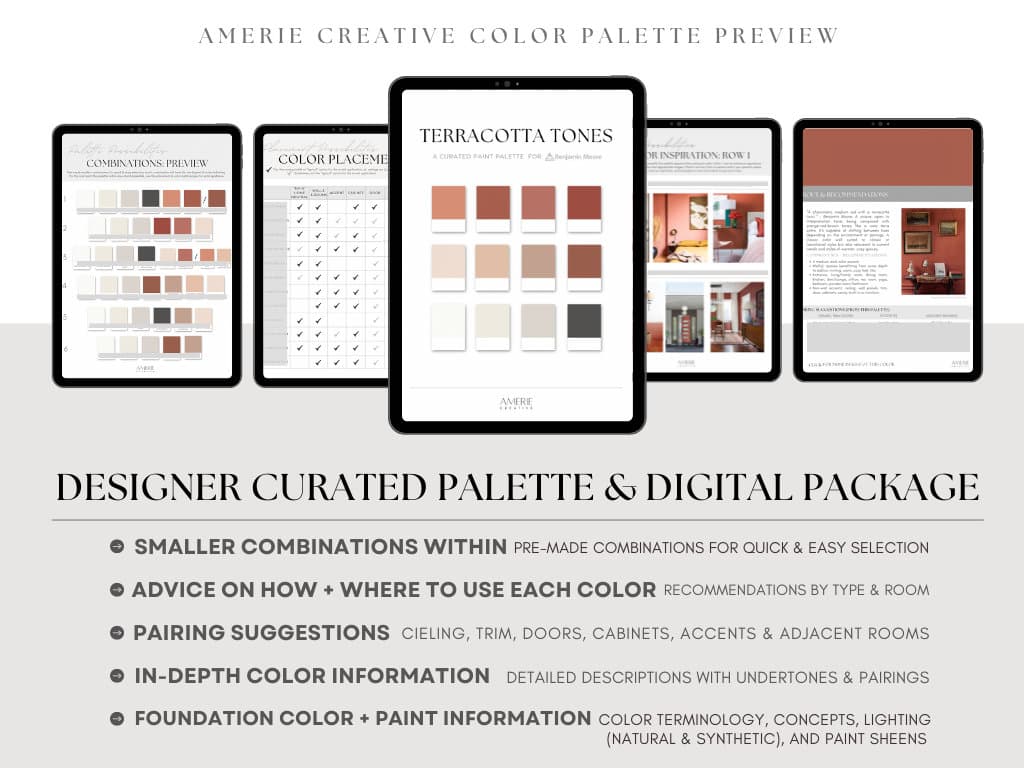 Terracotta Benjamin Moore Paint Color Palette terracotta paint colors benjamin moore terracotta paint color 2025 paint colors warm neutral paint colors whole house paint color schme whole home paint color 2025 
Mexican Tile Audobon Russet, BAKED TERRA COTTA MEXICANA Cloud White dove wing iron mountain edgecomb GEORGETOWN PINK BEIGE Venetian portico BURNT SIENNA DUSTY TRAIL