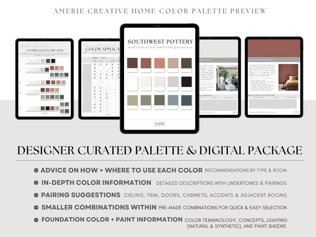 Southwest Pottery Benjamin Moore paint color palette Whole house paint color scheme 2026 paint colors 2026 neutral paint colors benjamin moore 2026
complimentary colors southwest pottery coordinating colors Terracotta paint color 
el cajon clay townsend harbor brown mexican tile venetian portico midsummer night cloud white dove wing edgecomb gray onyx black cheyenne green nantucket gray antique pewter dark olive green paint color brewster gray new providence navy paint color newburg green